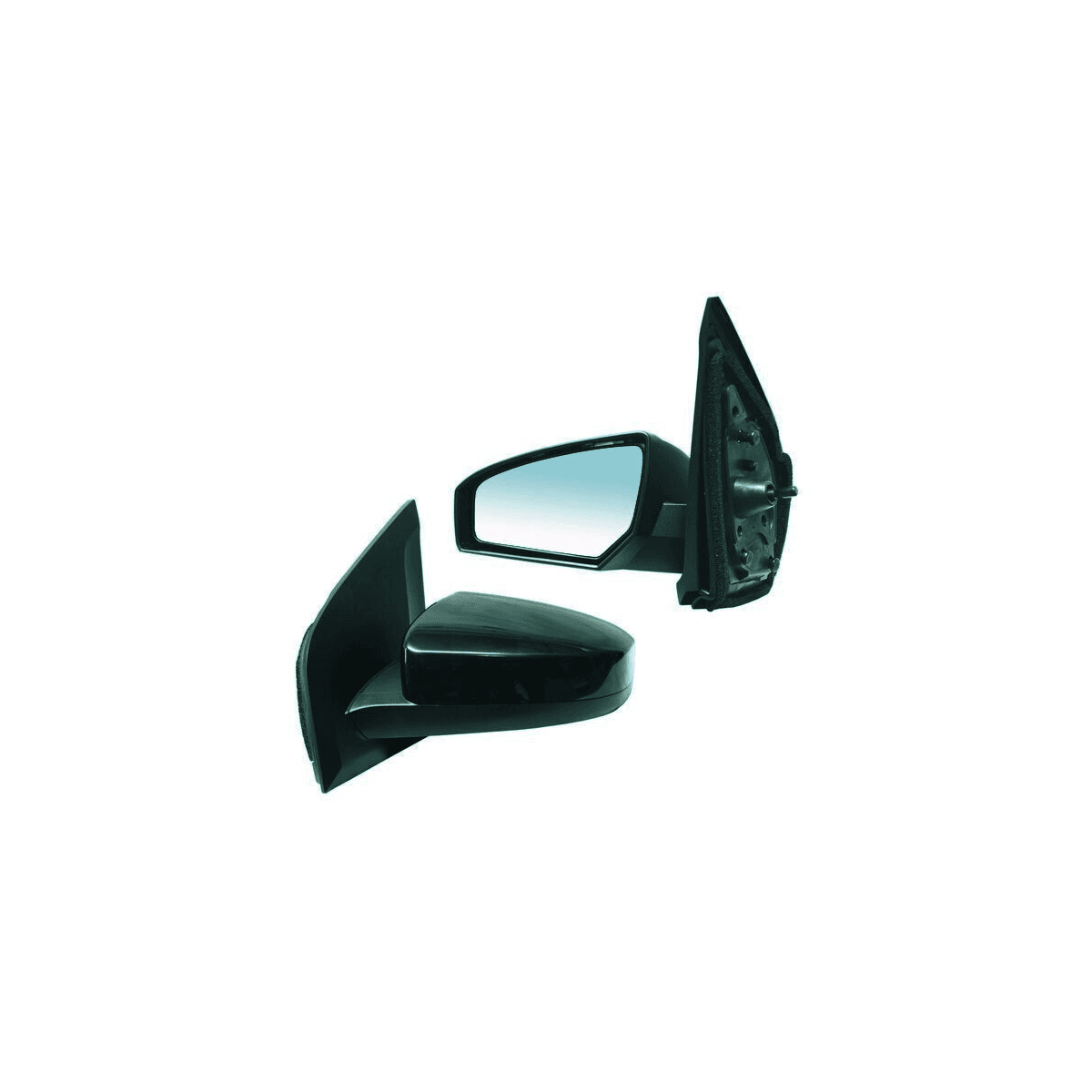 Espejo Nissan Sentra Premium/ Luxury/ Emotion/ Se-R/ S/ Sl/ Sr/ Base 2007-2012 Con Control Manual Izquierdo