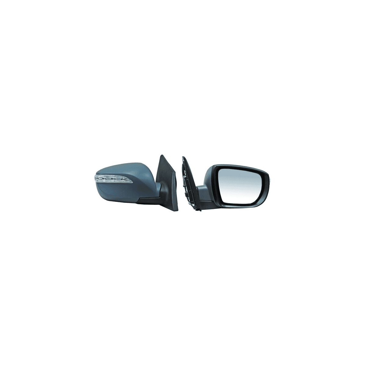 Espejo Para Hyundai Ix35 Limited 2014-2015 Electrico Con Desempañante Con Direccional Autoabatible Para Pintar 5 Pines Derecho