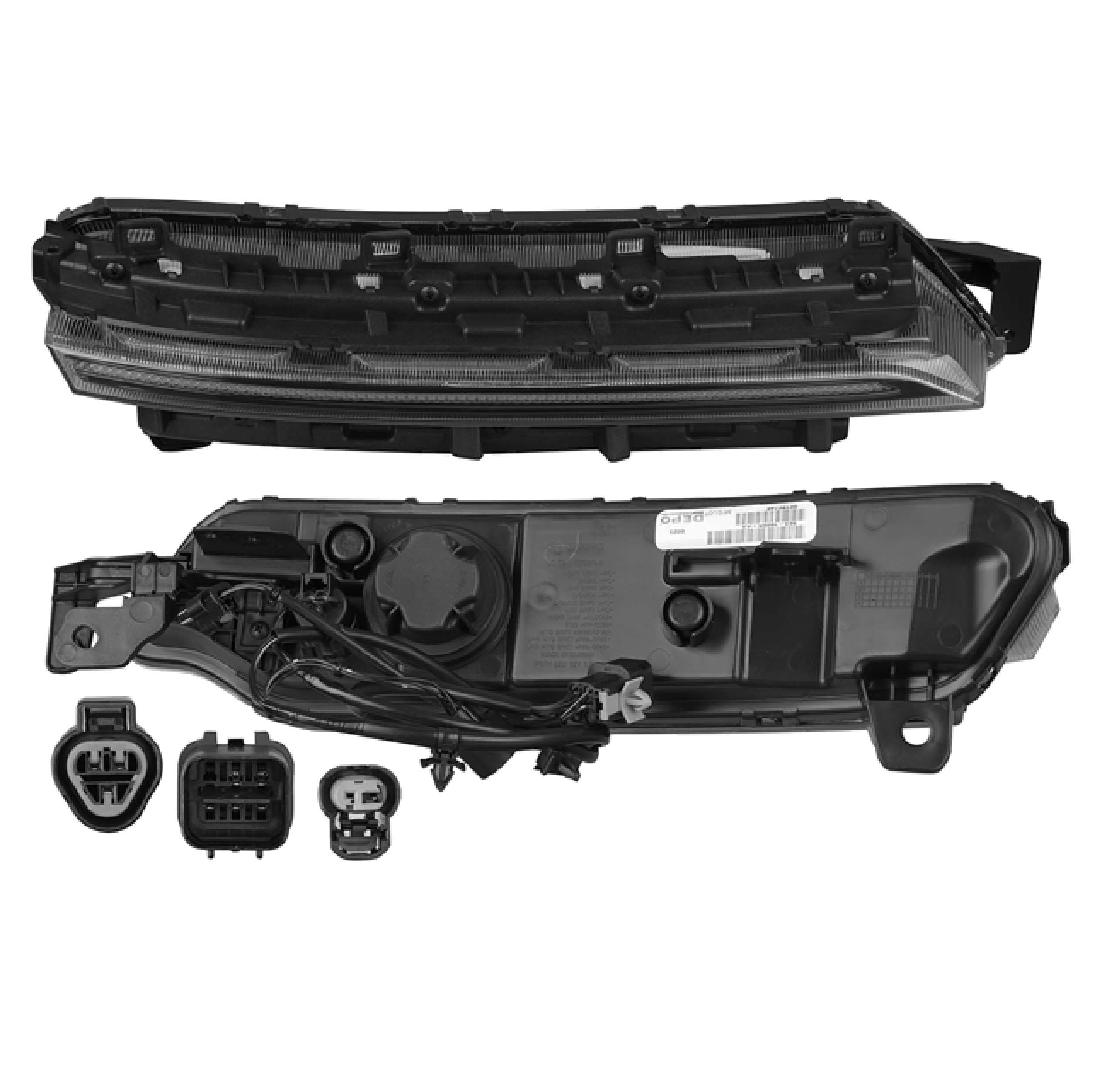 Cuarto Frontal Con Luz De Dia Derecho P/Kia Seltos S / P/Kia Seltos Gt 2020-2022 Depo