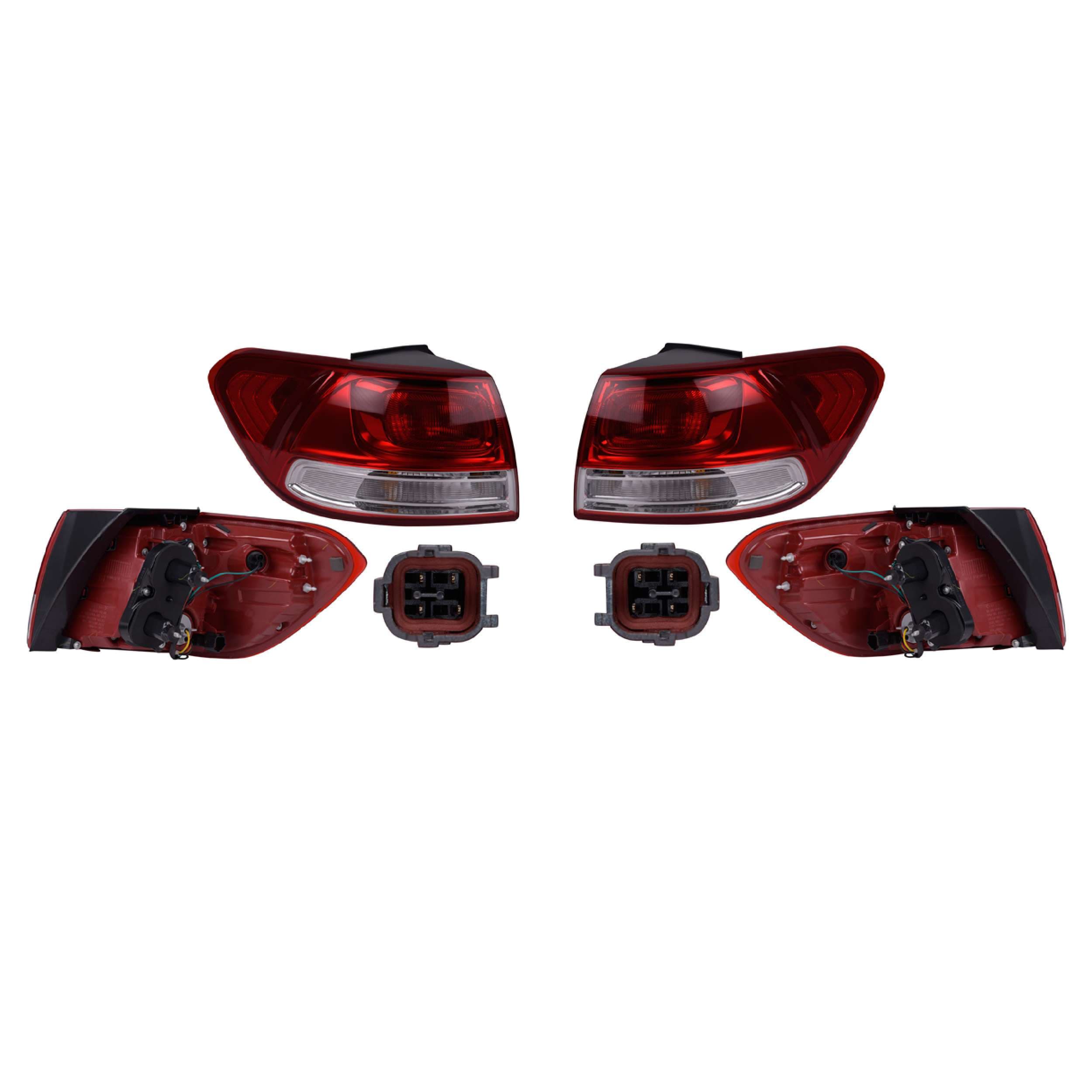 Par Calaveras Exteriores Para Kia Sorento 2016-2018 Depo