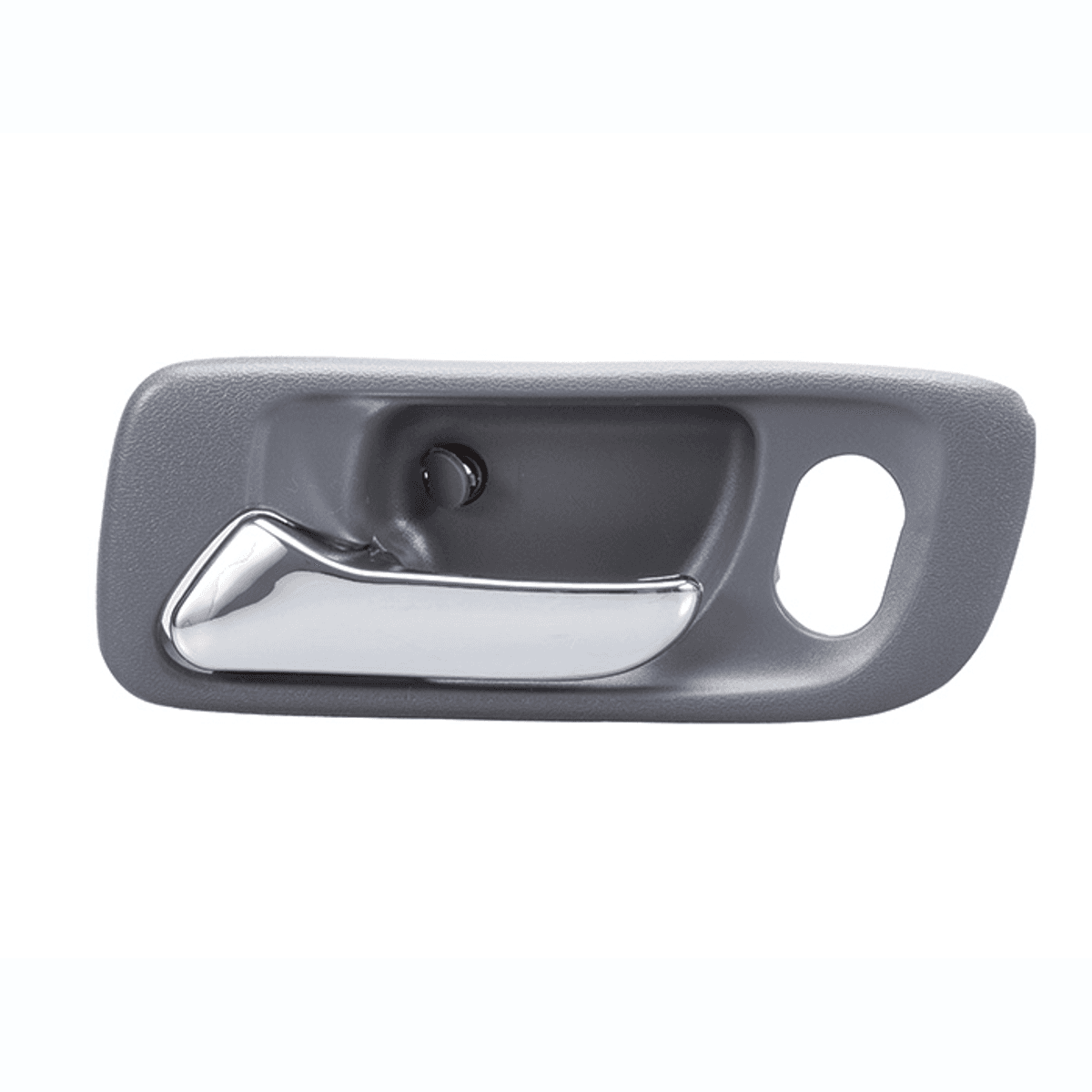 Manija Interior Honda Accord 4P Sedan 1998-2002 Con Hoyo Para Seguro Gris Obscuro/Cromado Plastico Izquierdo Delantera Hushan