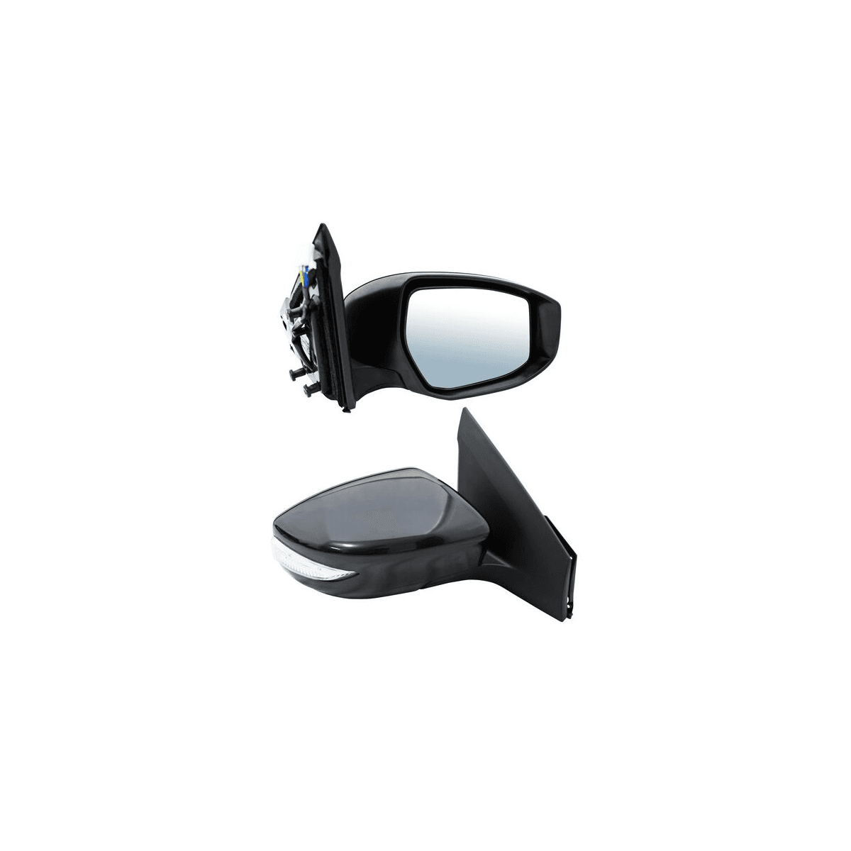 Espejo Nissan Sentra Sense/ Advance/ Sv/ S/ Sl/ Sr 2017-2019 Electrico Con Direccional Derecho