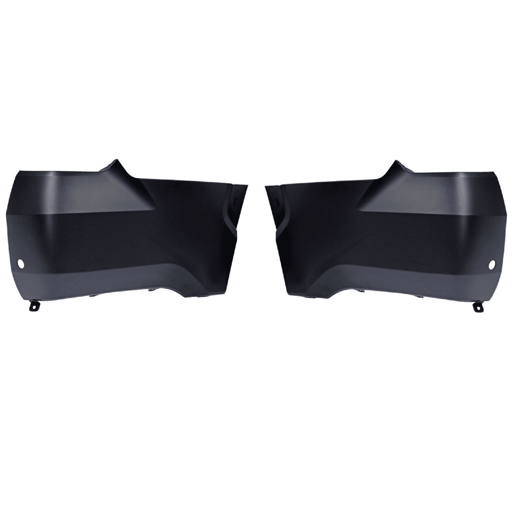 Par Alerones Traseros Toyota Tundra 2023 Negro Con hoyo Para Sensor