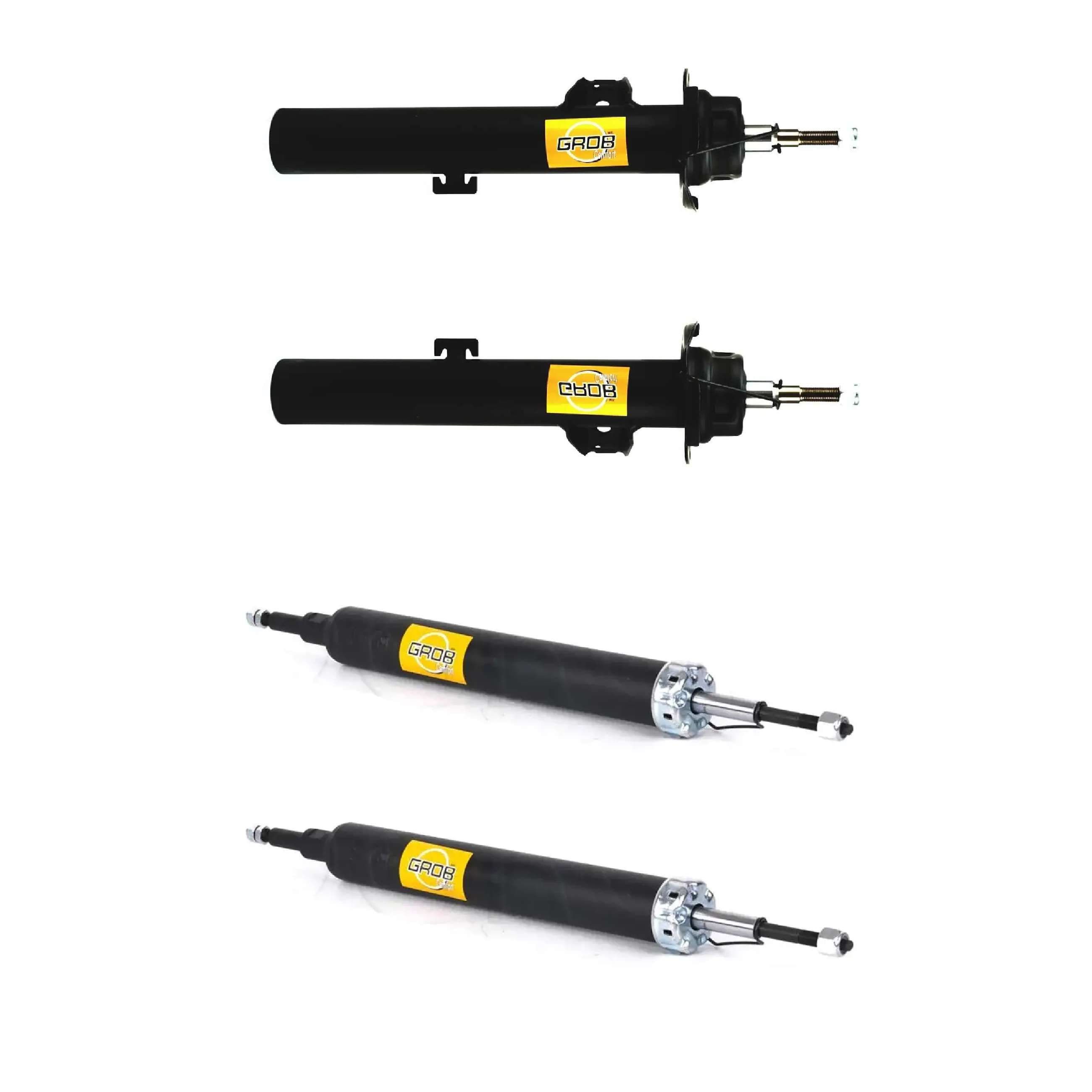 Kit 4 Amortiguadores Bmw Serie 1 E-87 2005 2006 2007 Grob