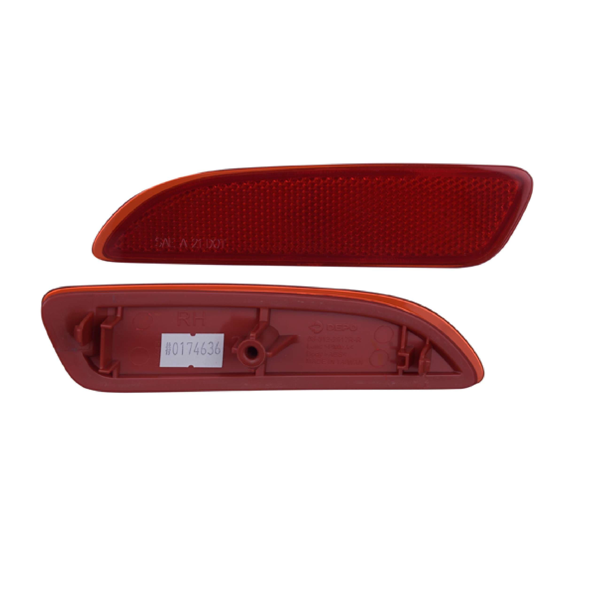 Cuarto Reflejante Trasero Derecho Toyota Corolla Cross Le / Toyota Corolla Cross Xle / Toyota Corolla Cross Hybrid 2022-2023 Depo