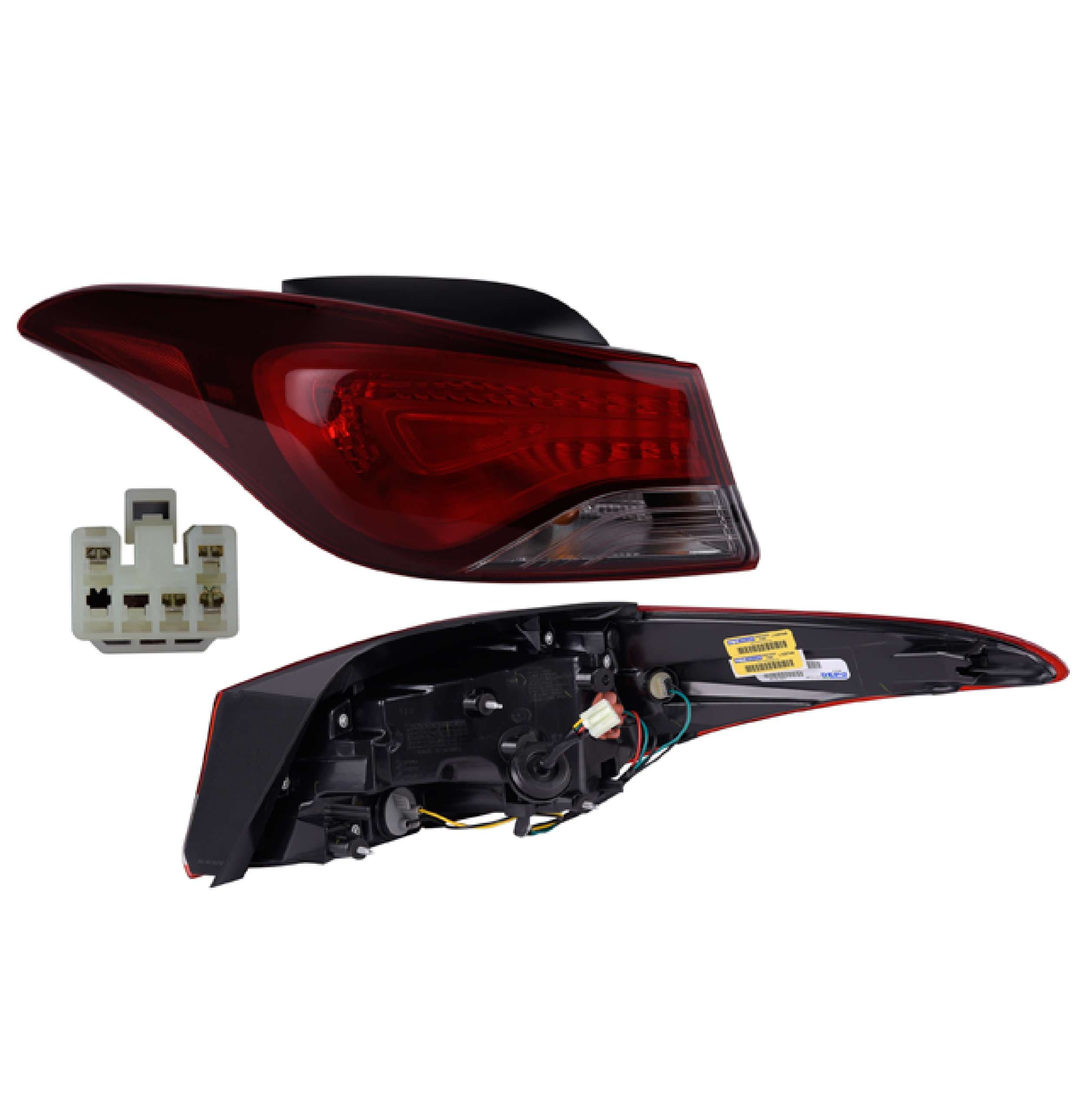Calavera Exterior P/Hyundai Elantra Usa 2015-2016 Depo Izquierda