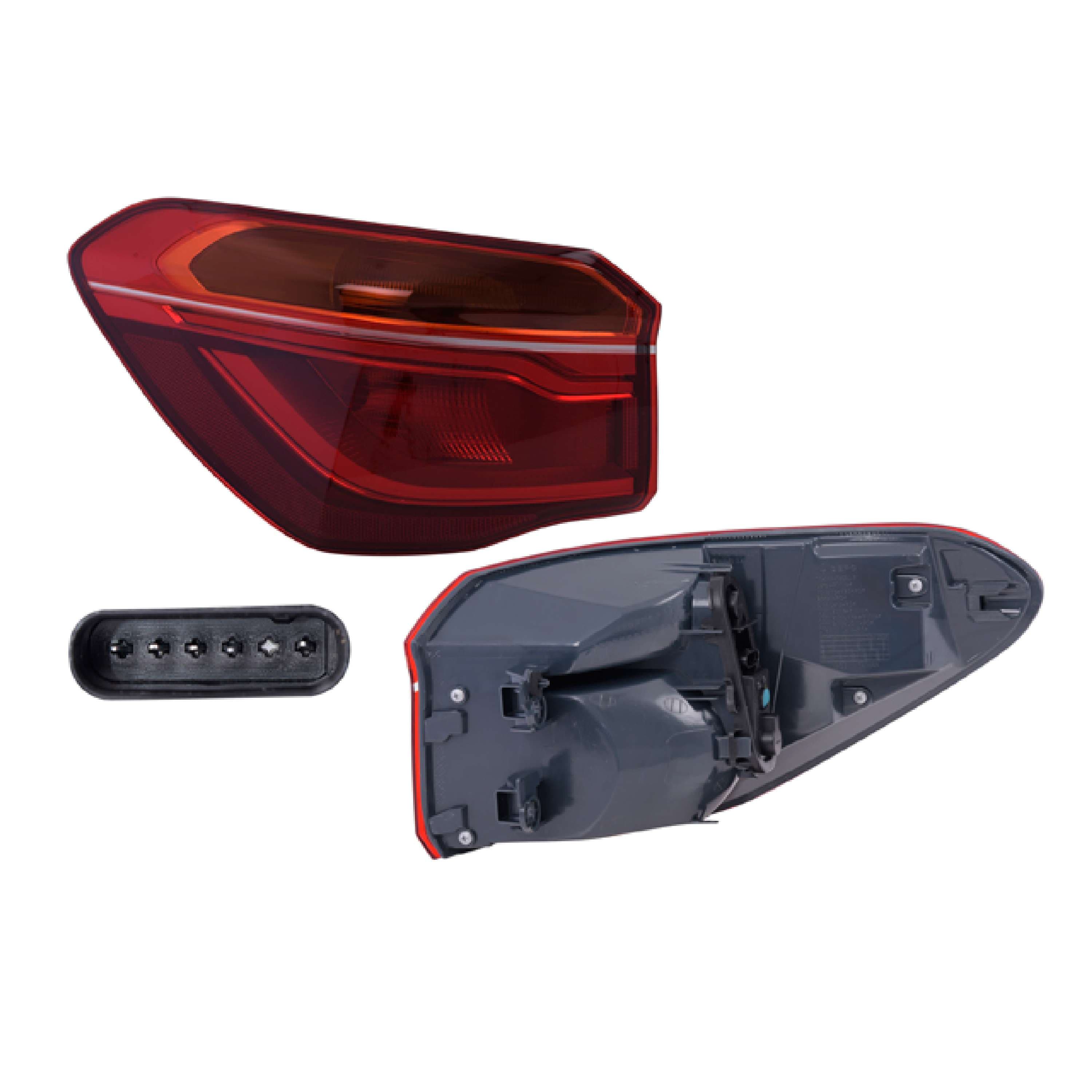 Calavera Exterior Bmw X1 2016-2019 Depo Izquierda