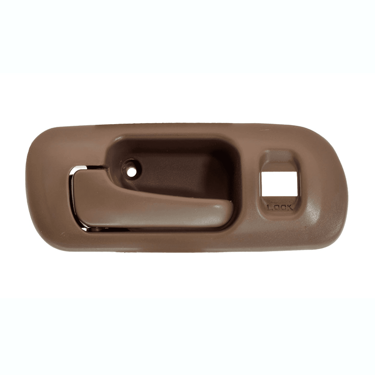 Manija Interior Honda Civic 4P Sedan 1996-2000 Con Hoyo Para Seguro Cafe Plastico Izquierdo Delantera Hushan