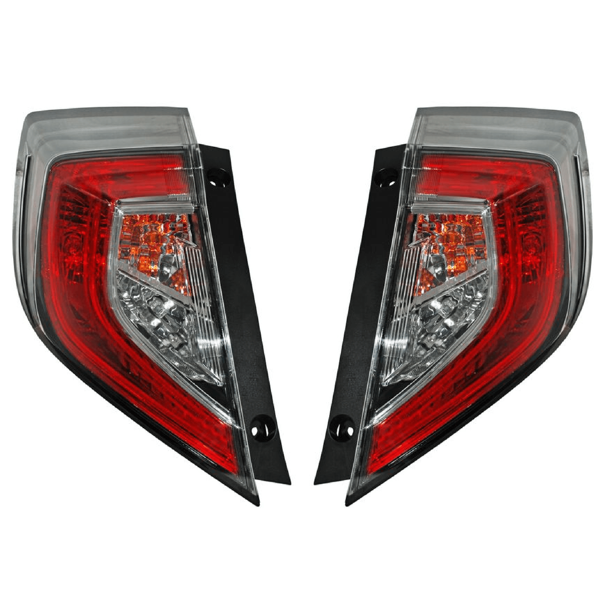 Par Calaveras Honda Civic Type R 2016-2018 Leds