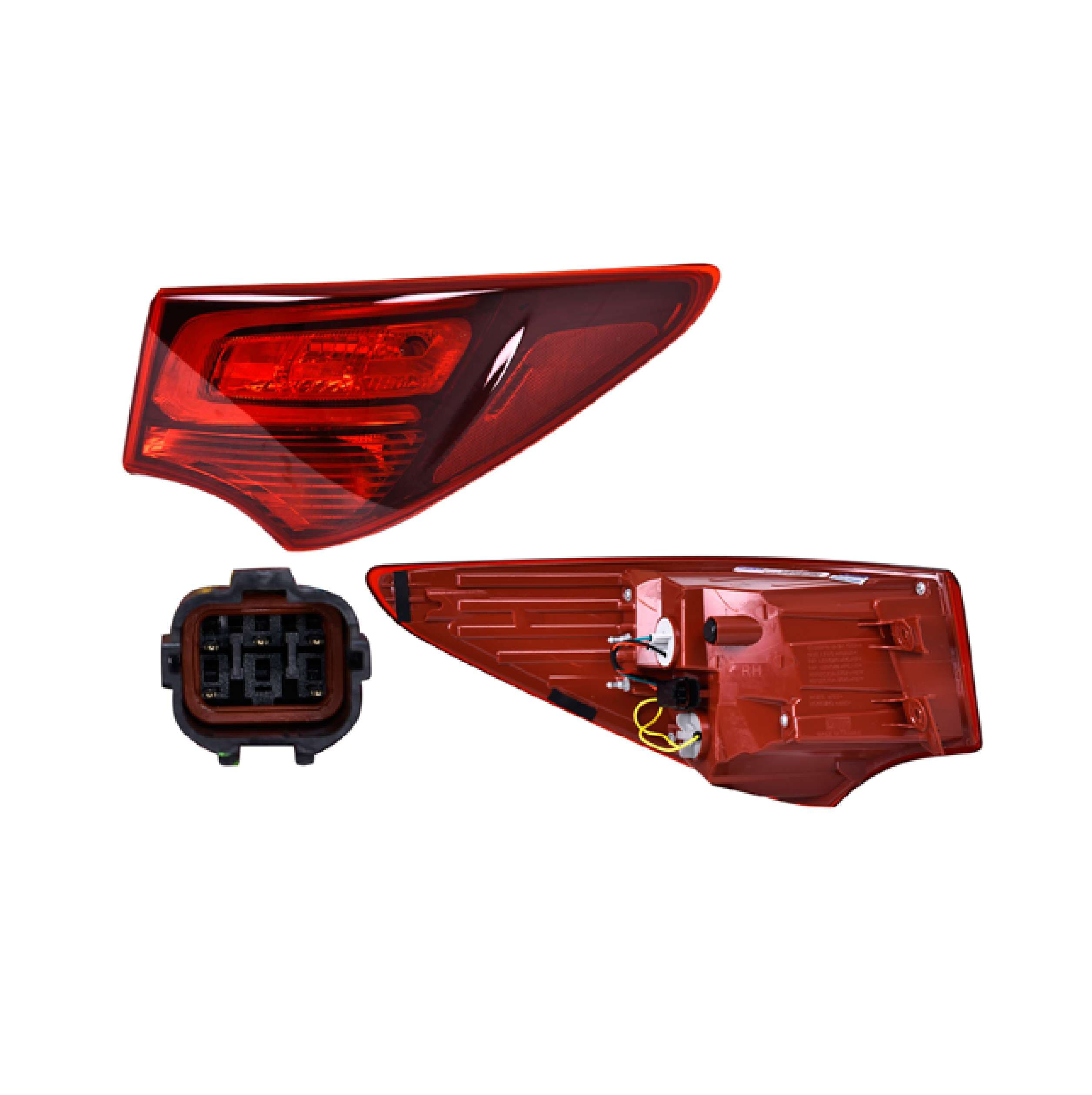 Calavera Exterior P/Hyundai Santa Fe 2017-2018 Depo Derecha