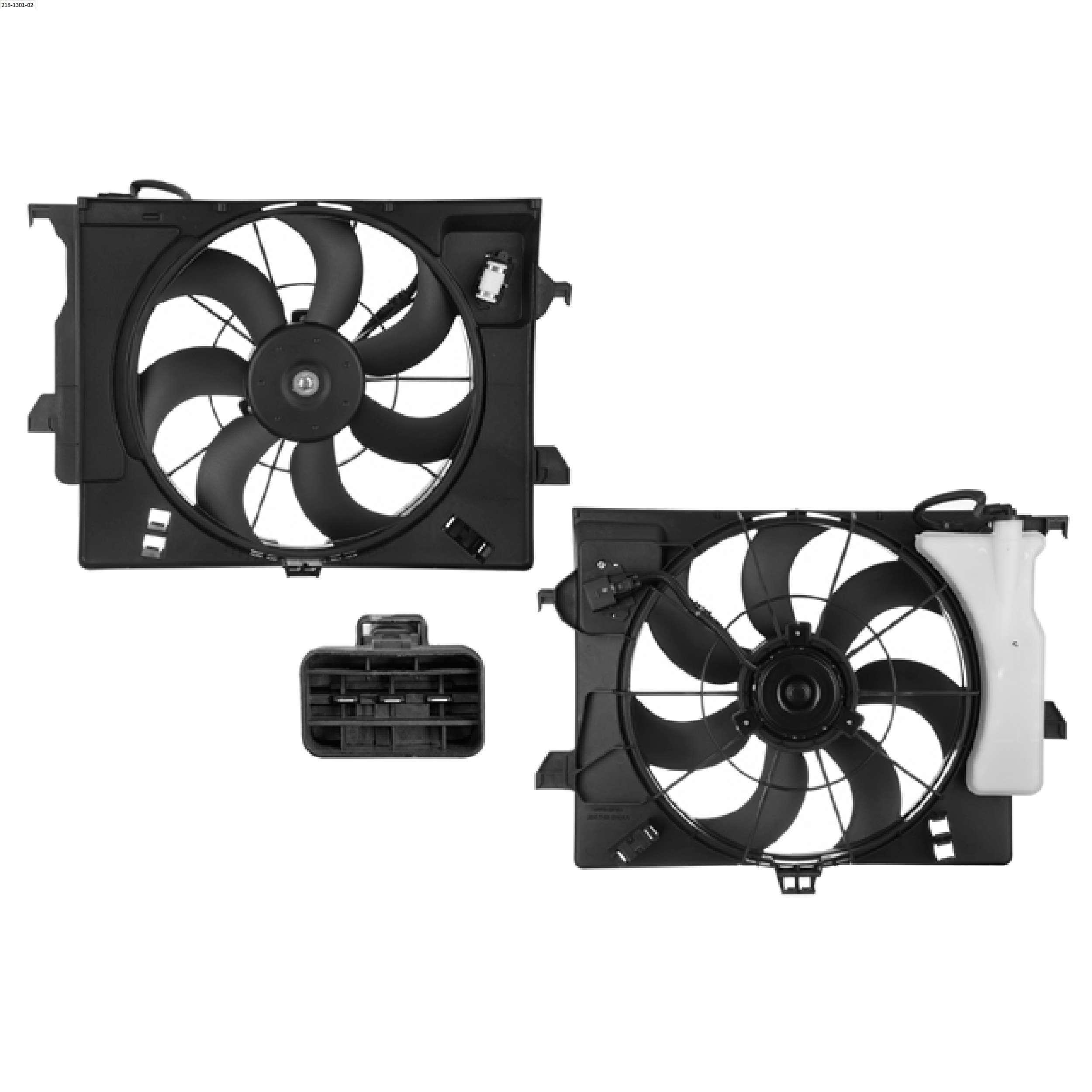 Motoventilador Dodge Attitude 2011-2013 / P/Hyundai Accent 2012-2013 / Veloster 2012-2014 / P/Kia Rio 1.6L 2012-2017