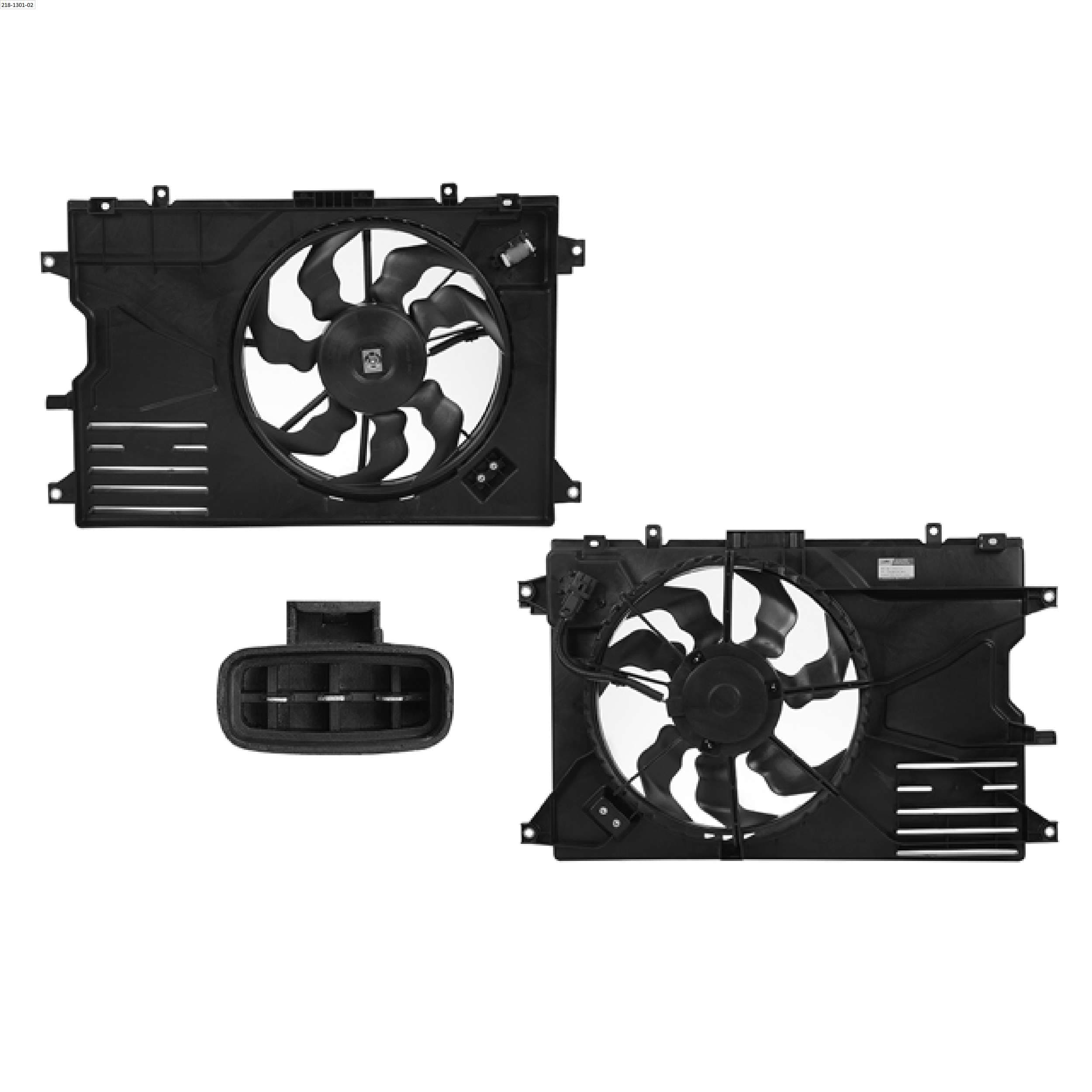 Motoventilador 3 Pines Mazda 3 2.0L 2019-2025 / 3 2.5L 2019-2025 / Cx-30 2020-2025