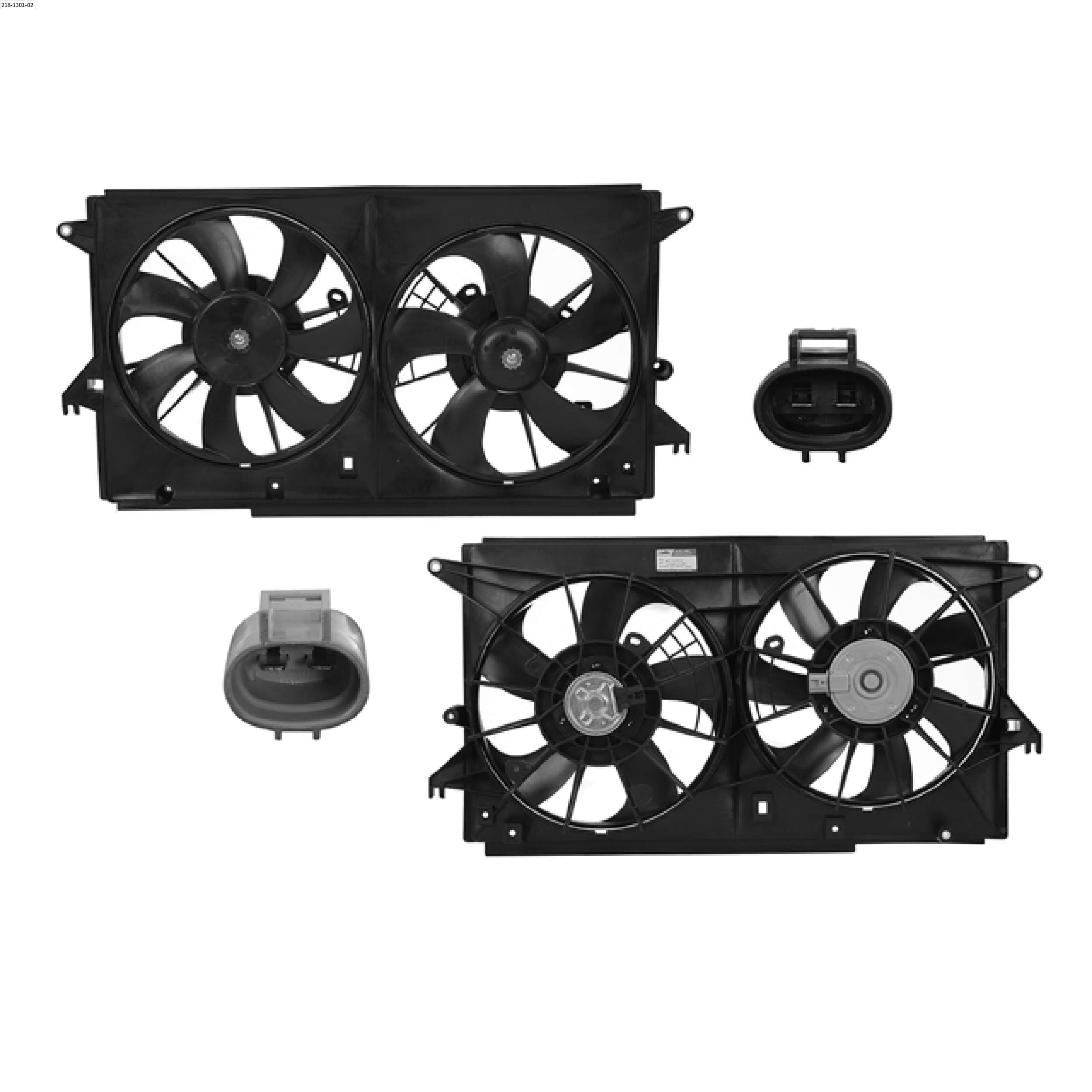 Motoventilador 2:2 Pines Mazda 5 2.5L 2012-2015