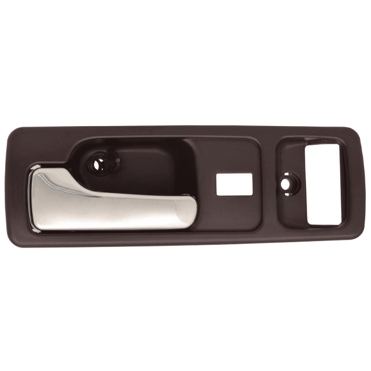 Manija Interior Honda Accord 2P Coupe 1990-1993 Con Hoyo Para Seguro Electrico Cafe/Cromado Plastico Izquierdo Delantera Hushan