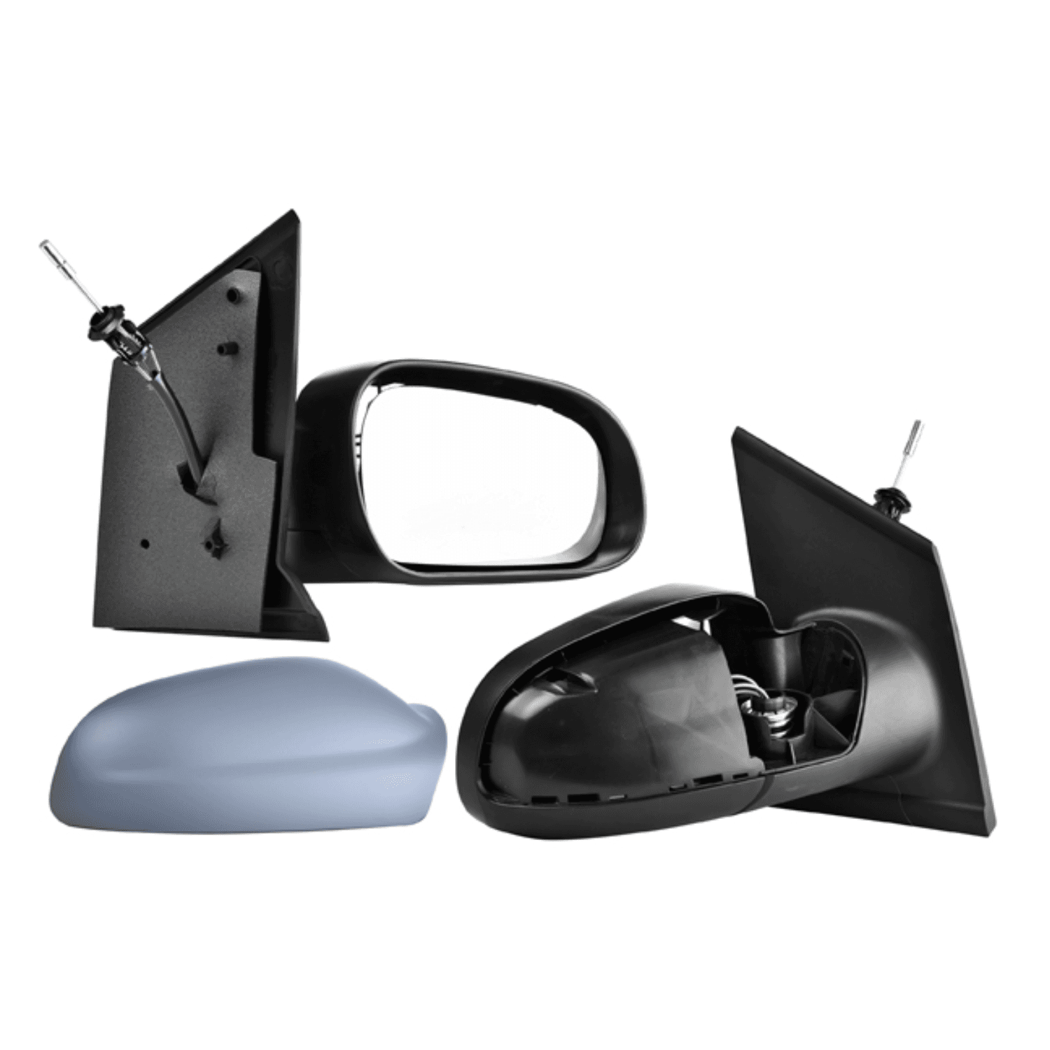 Espejo Derecho Con Control Para Pintar Volkswagen Lupo 2005-2009 / Volkswagen Crossfox 2007-2010 / Volkswagen Sport Van 2007-2009