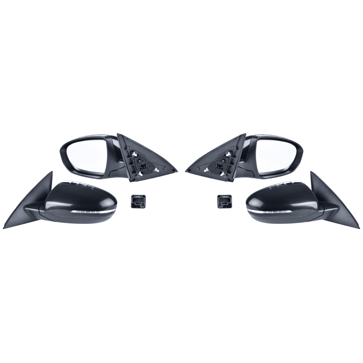 Par Espejos 8 Pines P/Kia Optima Usa Lx 2.4L Sedan / Sx 2.4L Sedan 2014-2015