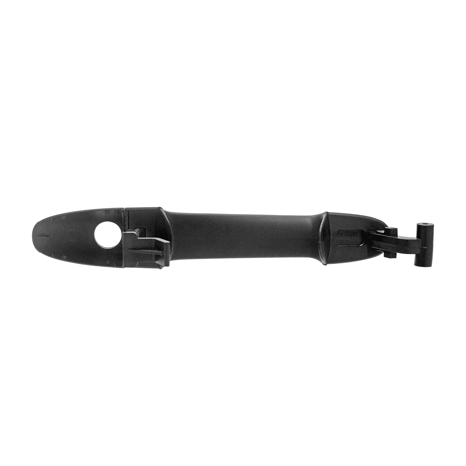 Manija Exterior Mercedes-Benz Sprinter 2006-2018 Sin Hoyo Para Llave Corrugada Negra Plastico Derecha Delantera Hushan