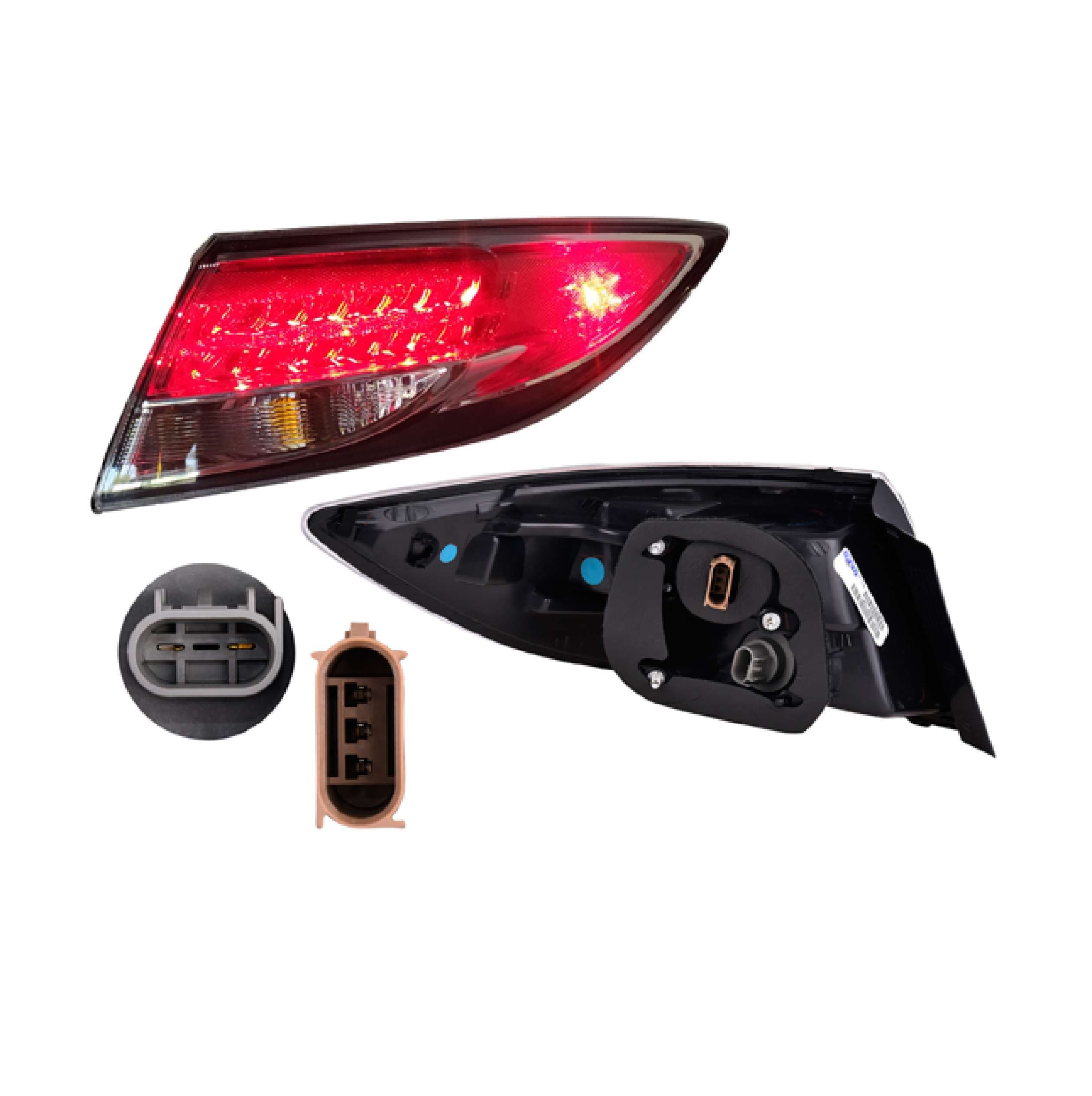 Calavera Exterior Led Mazda 6 2009-2013 Depo Derecha
