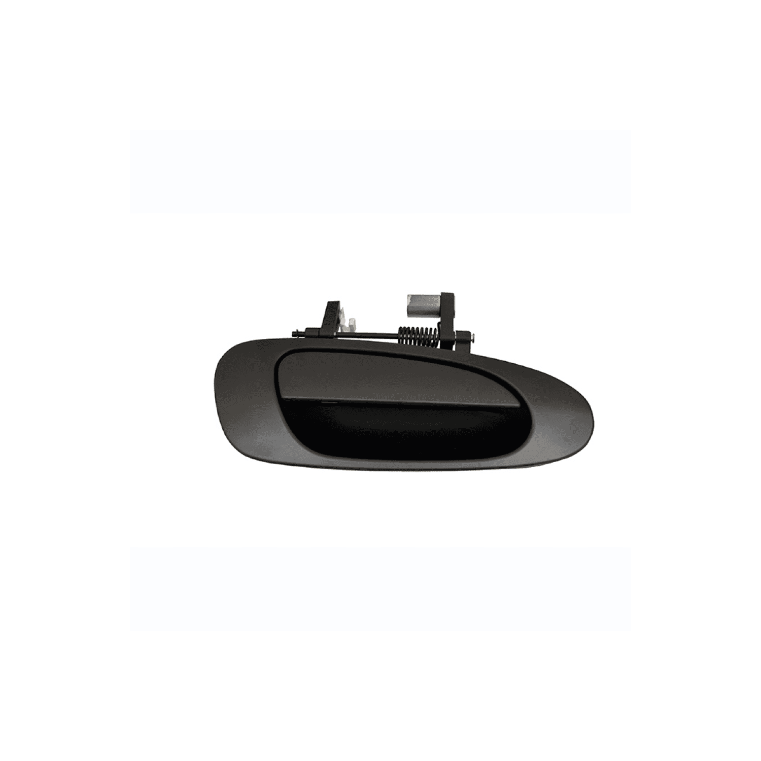 Manija Exterior Honda Accord 2P Coupe 2003-2007 Sin Hoyo Para Llave Lisa Para Pintar Negra Plastico Derecha Delantera Hushan
