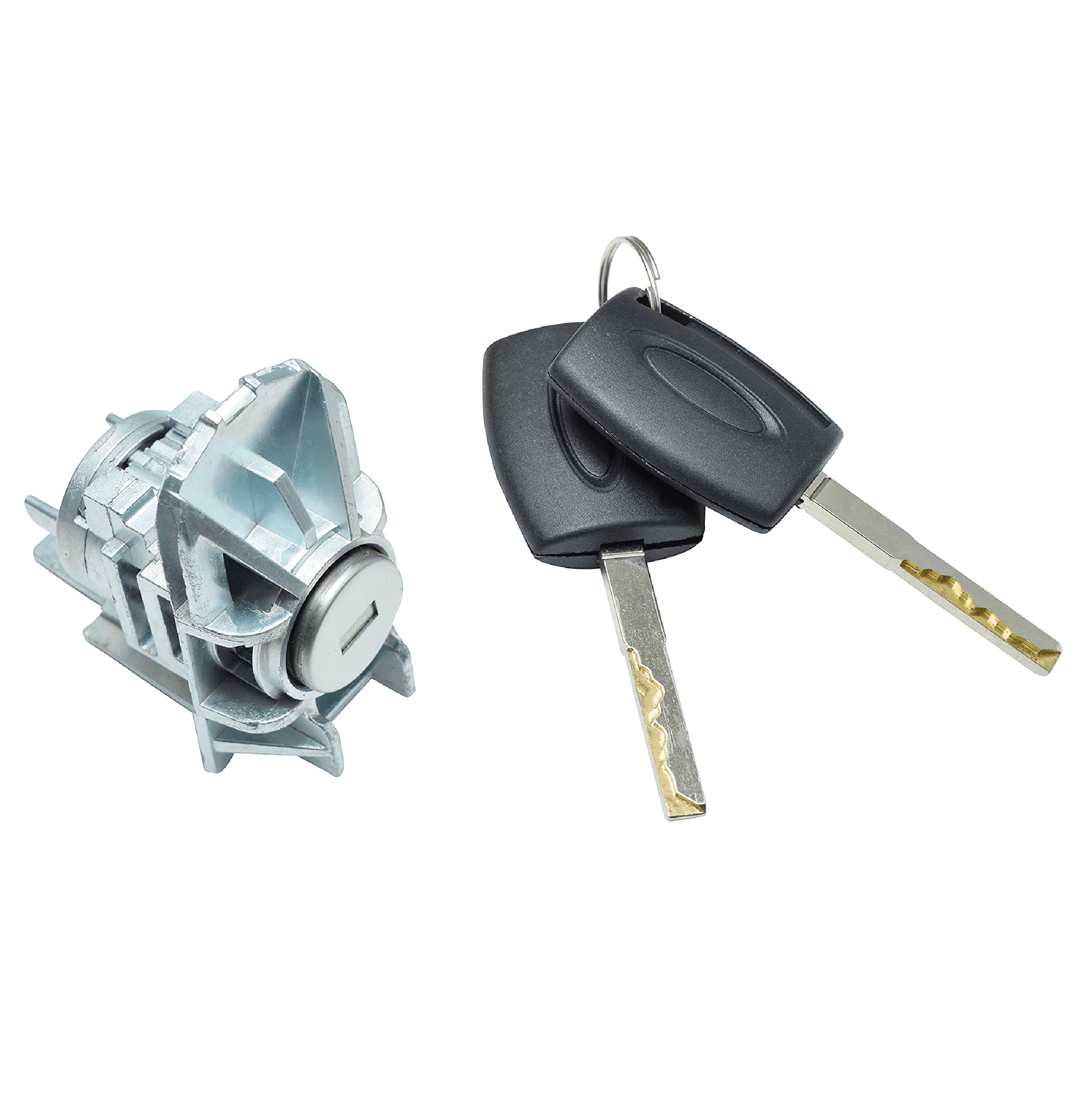 Cilindro Para Puerta Ford Ecosport 2013-2017 Con Llave 1 Pieza Metal Izquierdo Delantera Manijauto