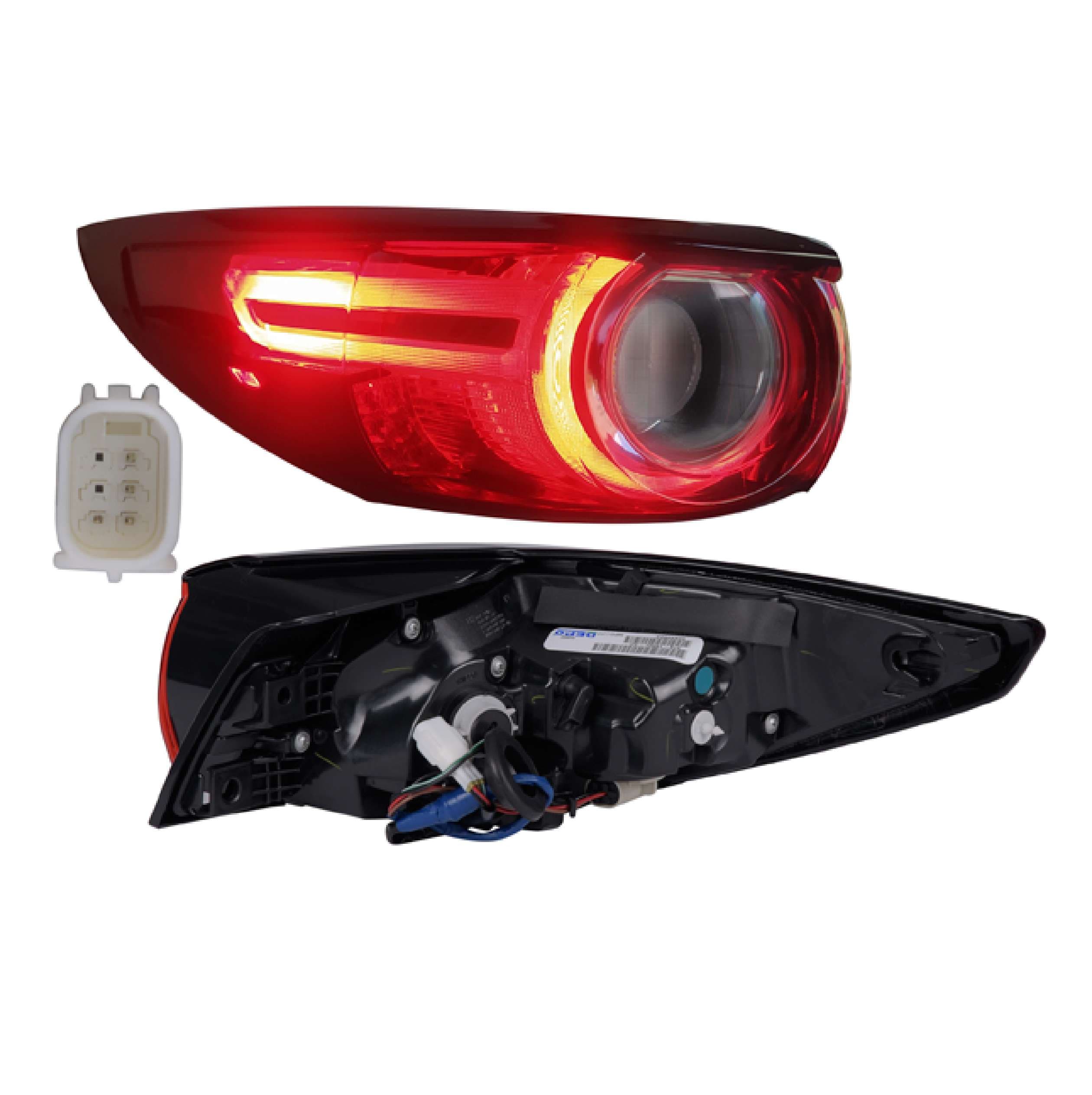 Calavera Exterior Led Mazda Cx5 G.Touring 2018-2021 Depo Izquierda