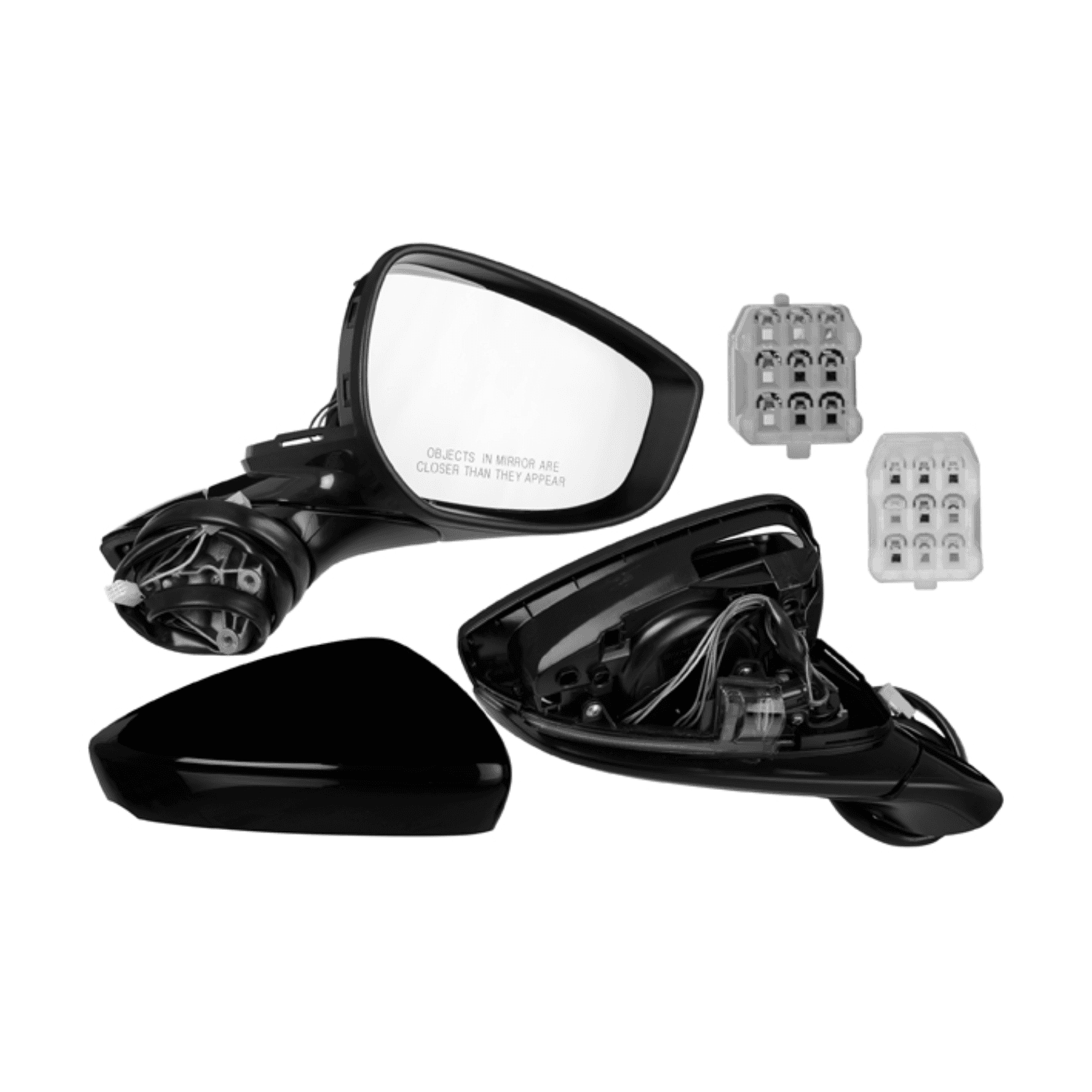 Espejo Derecho Para Pintar Mazda 3 I Sedan / Mazda 3 I Sport Sedan / Mazda 3 I Grand Touring Sedan / Mazda 3 Hybrid Sedan 2019-2025