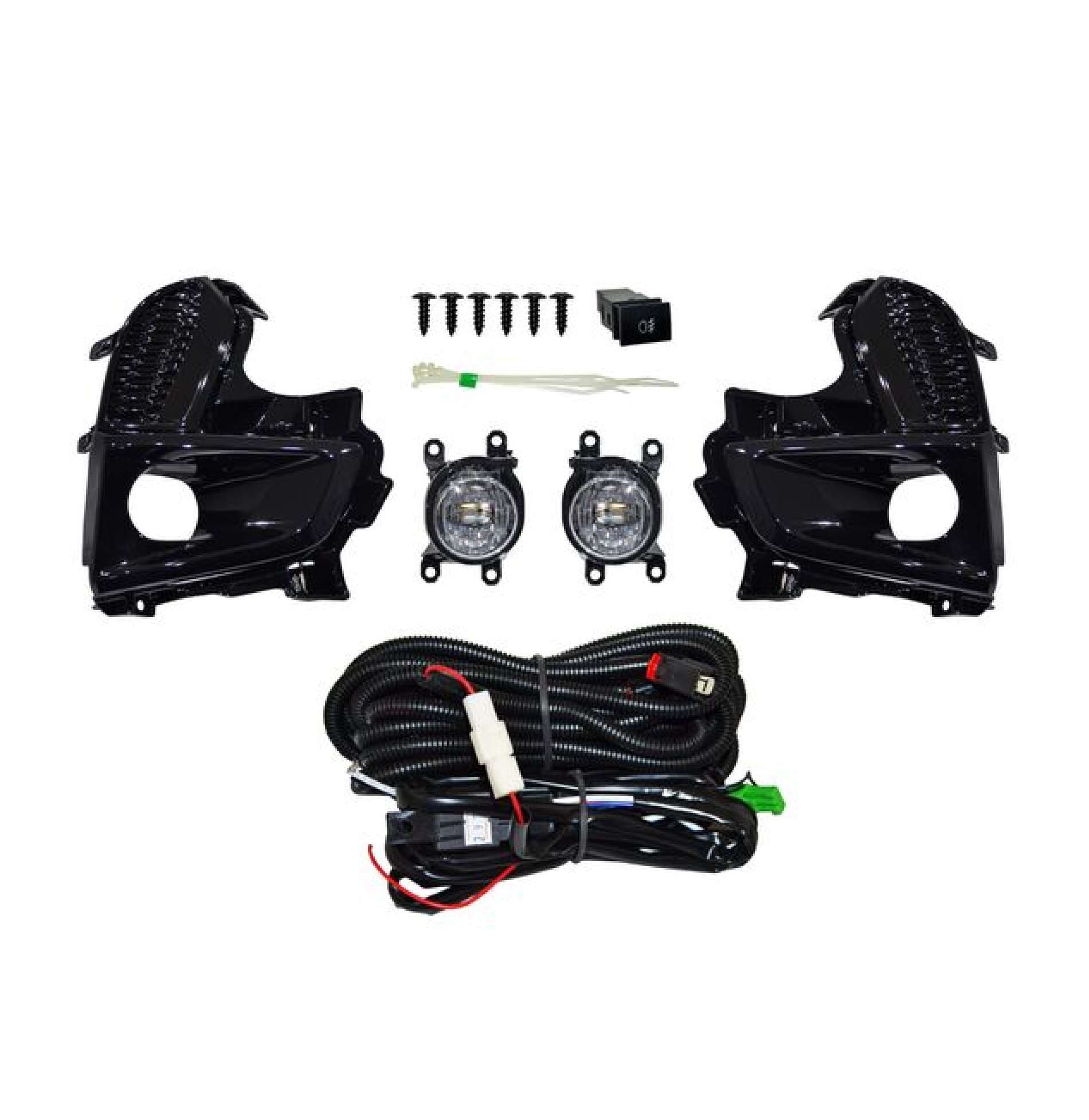 Faro Niebla Toyota Yaris 2024 5P Leds Con Parrilla Juego