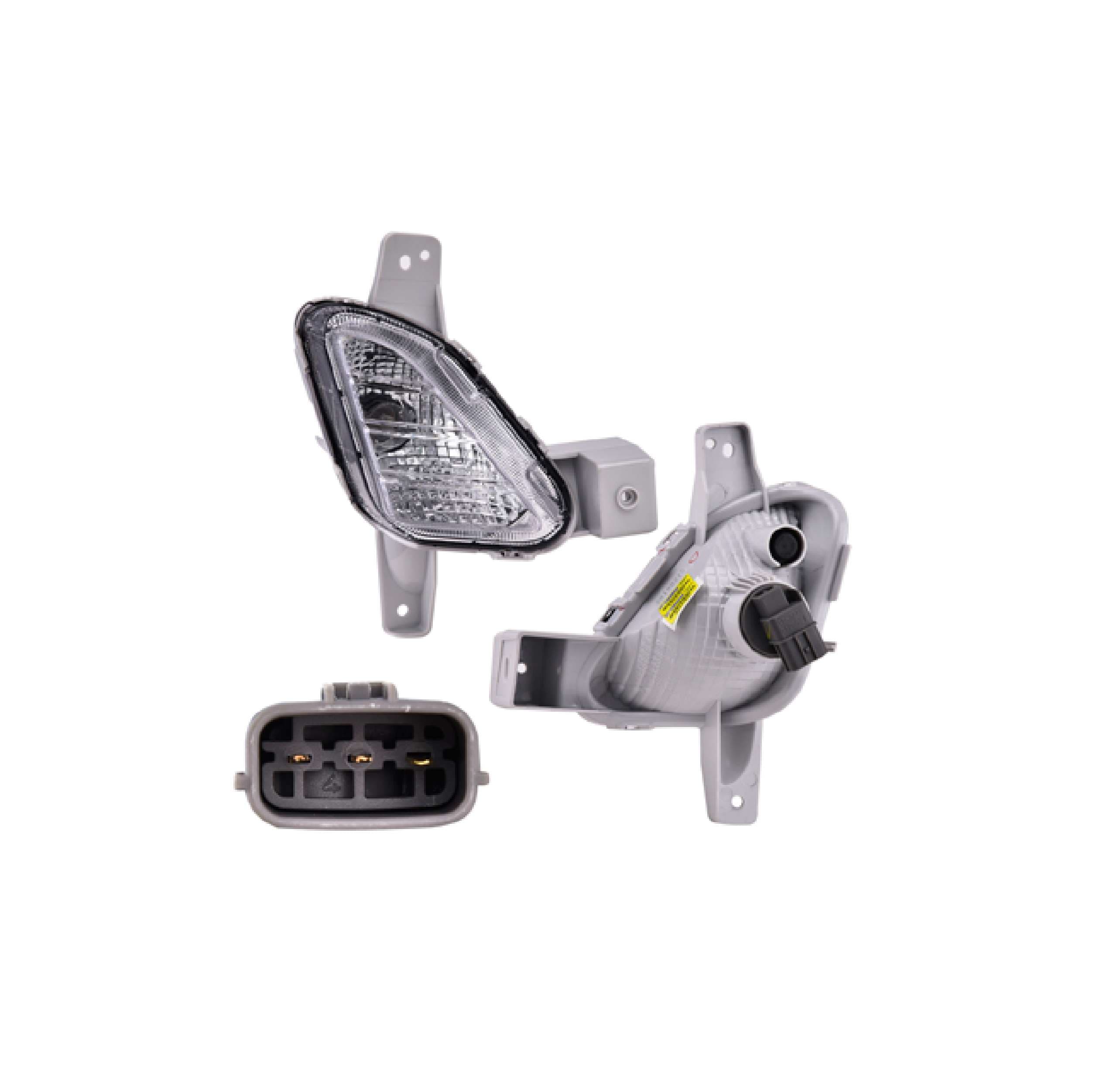 Cuarto Frontal Luz De Dia Derecho P/Hyundai Sonata Gl / P/Hyundai Sonata Gls / P/Hyundai Sonata Limited / P/Hyundai Sonata Se / P/Hyundai Sonata Sel 2018-2019 Depo