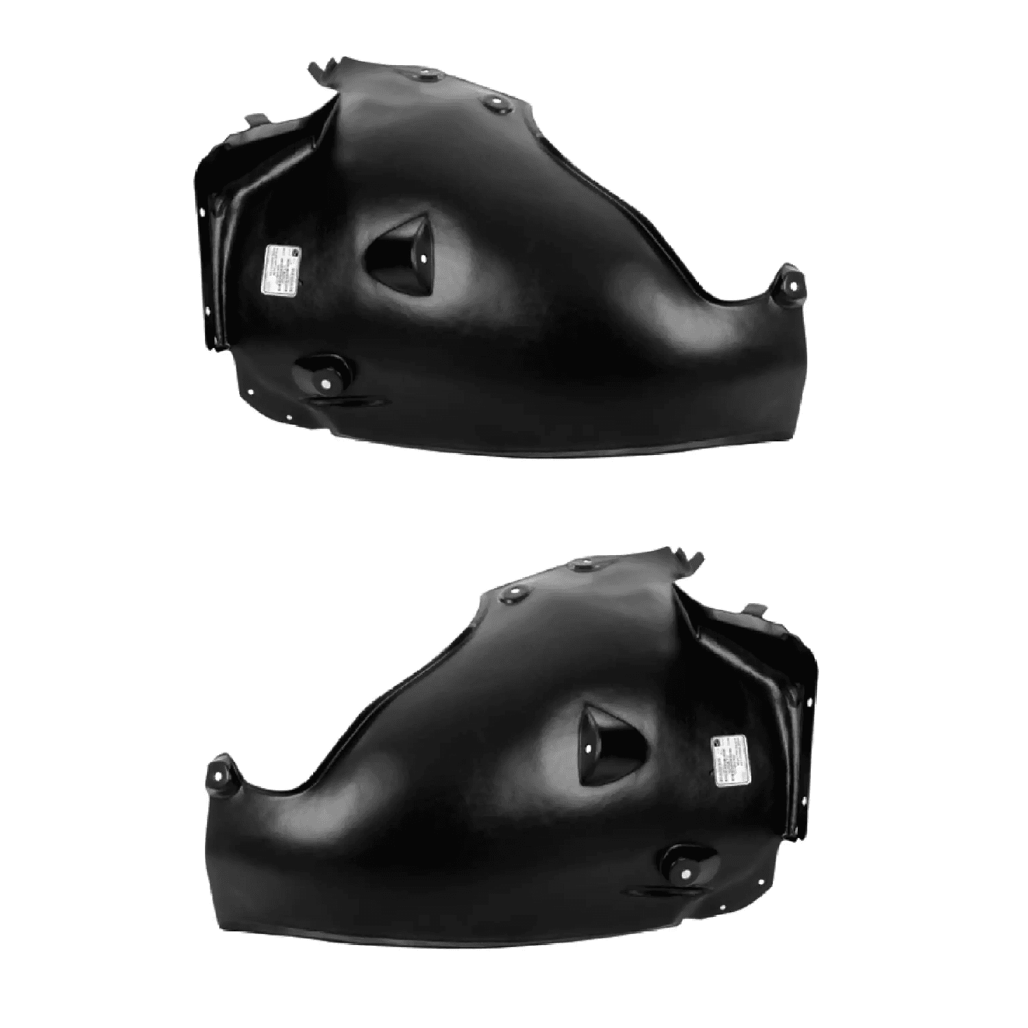 Par Tolvas Salpicadera Interior Seccion Trasera Mercedes Benz Clase E 2003-2005