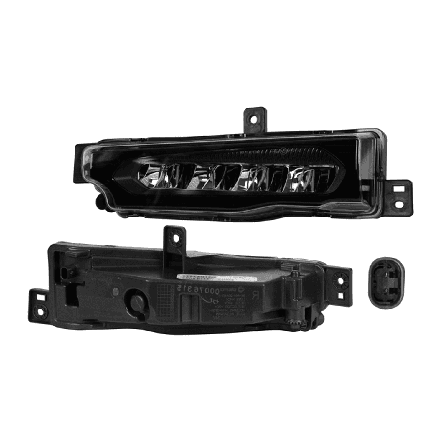 Faro Niebla Izquierdo Negro Con Leds Bmw X3 2018-2021 Depo