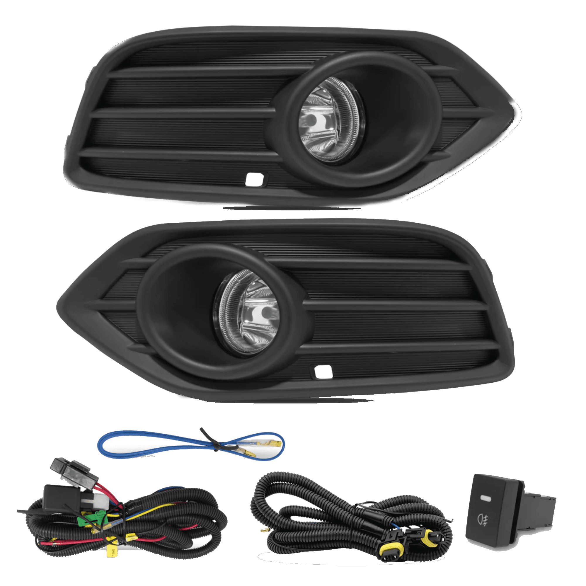 Kit faros niebla Honda Hr-v 2019-2022 con arnes switch oem y focos