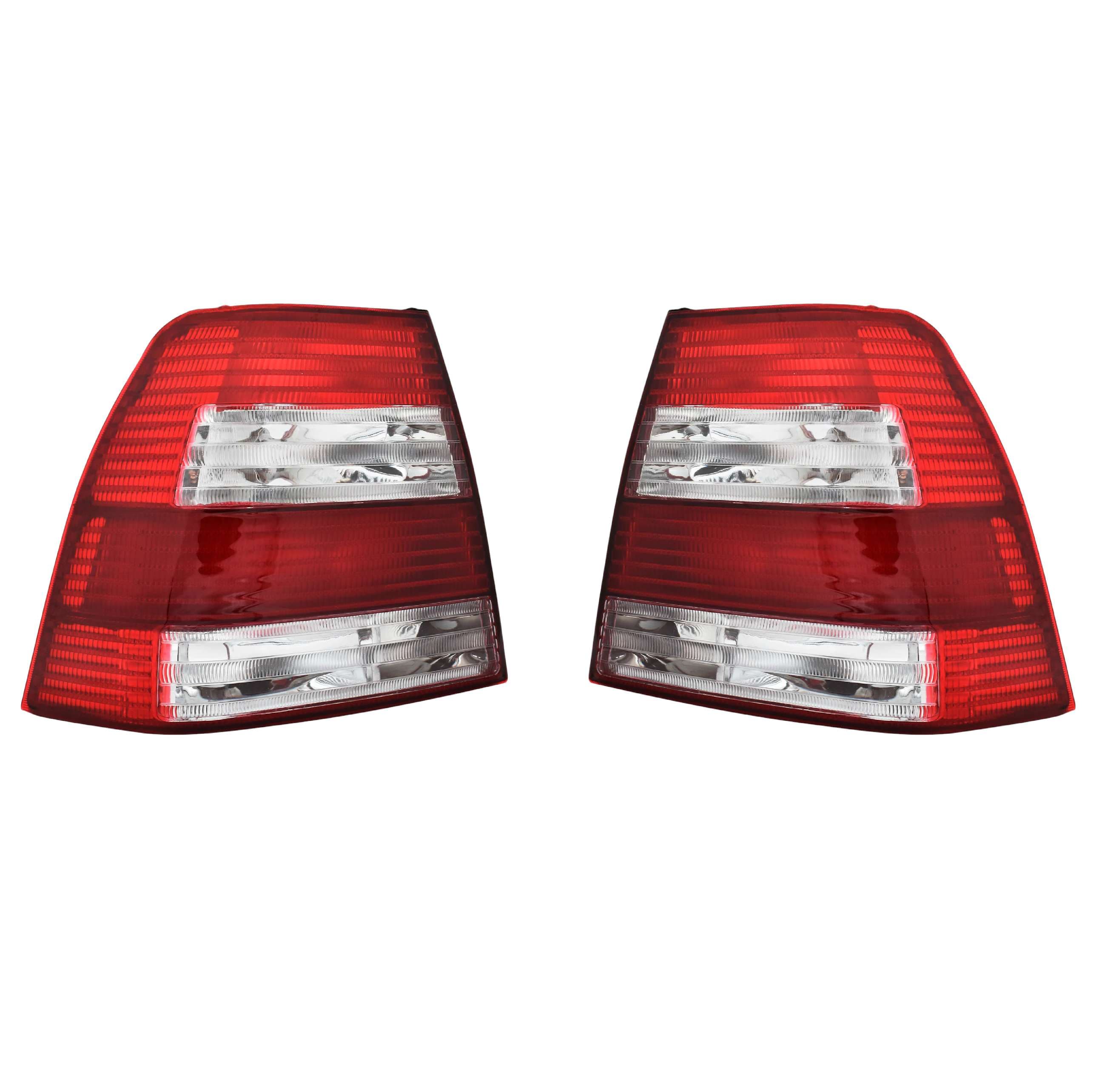 Par Calaveras Volkswagen Jetta 2004-2007 Roja/Blanco