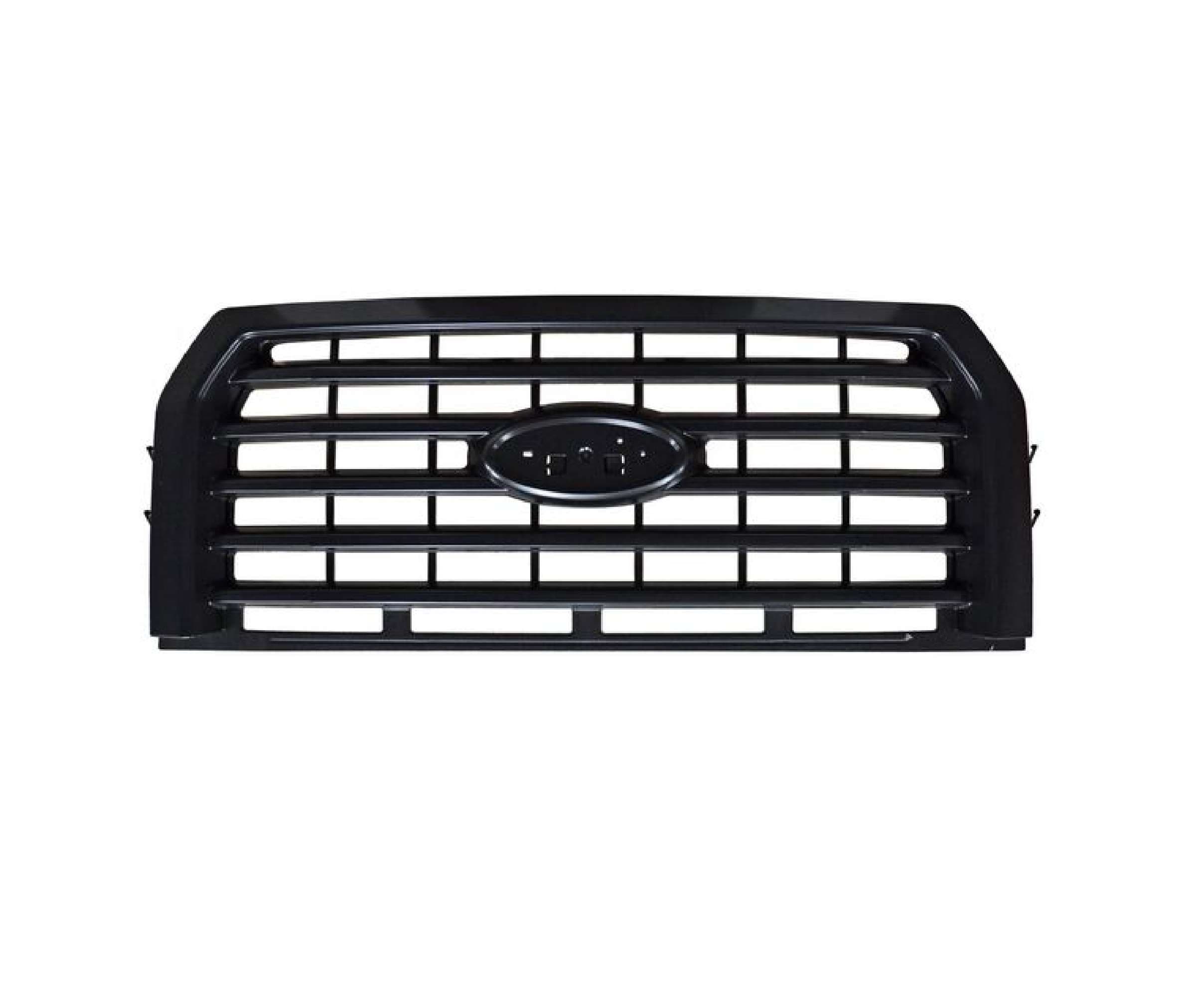 Parrilla Ford Lobo 2015-2017 Negra Lineas