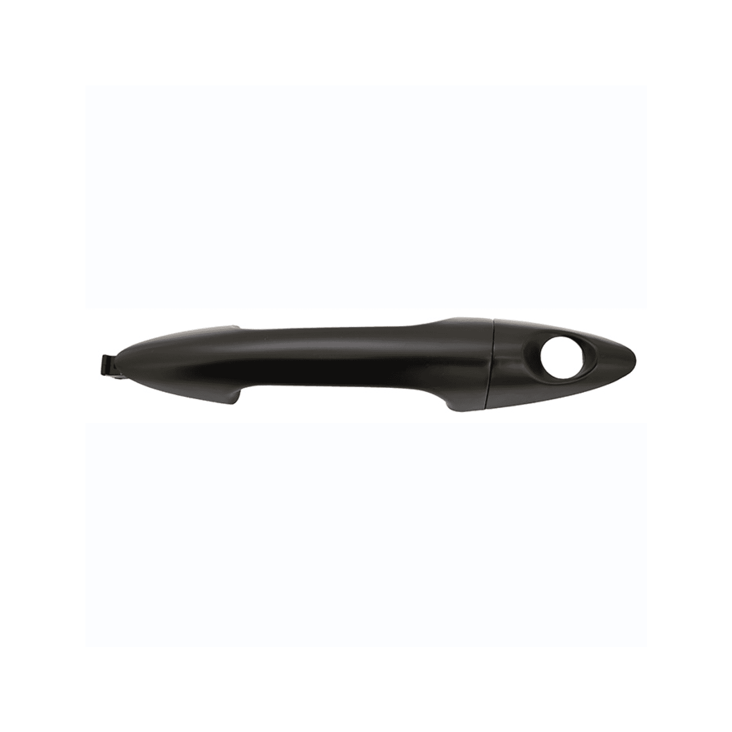 Manija Exterior Dodge Attitude 2012-2014 Con Hoyo Para Llave Lisa Para Pintar Negra Plastico Izquierdo Delantera Hushan
