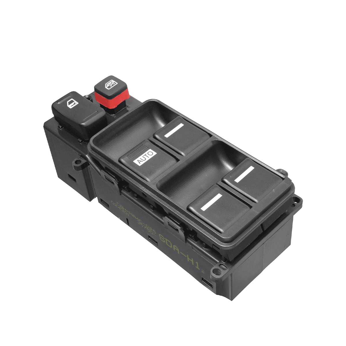 Control Electrico De Elevador Honda Accord Sedan Dx/Lx 2003-2004 23 Pines 6 Teclas Negro No Aplica P/Alarma C/Vidrios Automaticos 12V Izquierdo Delantera Manijauto