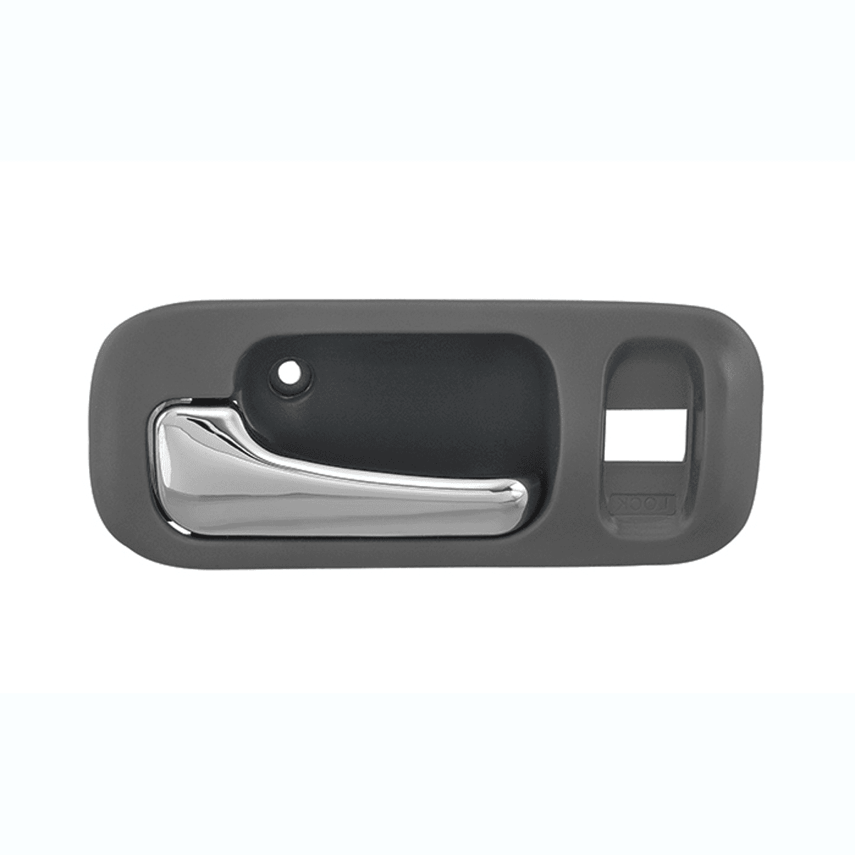 Manija Interior Honda Odyssey 1995-1998 Con Hoyo Para Seguro Gris/Cromo Plastico Izquierdo Delantera Hushan