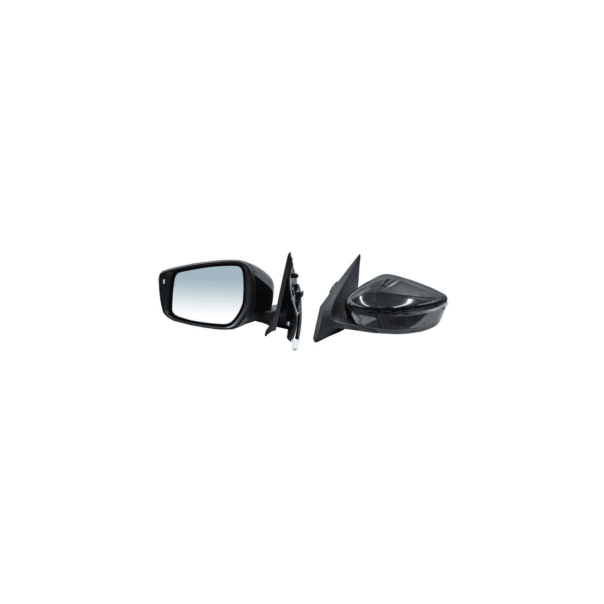 Espejo Nissan Versa Exclusive/ Drive/ Advance/ Sense 2015-2019 Electrico Con Direccional Para Pintar Izquierdo