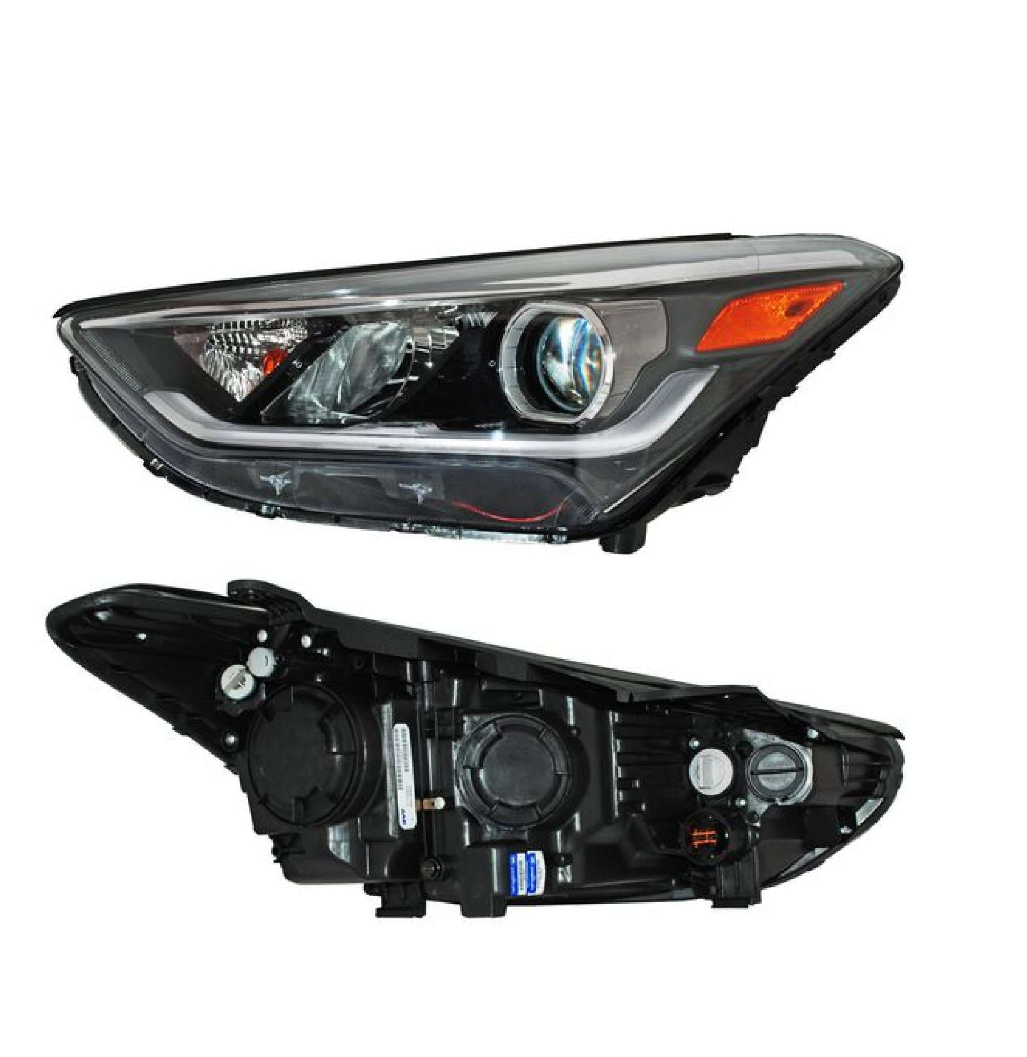 Faro Para Hyundai Santa Fe 2017-2019 Izquierdo