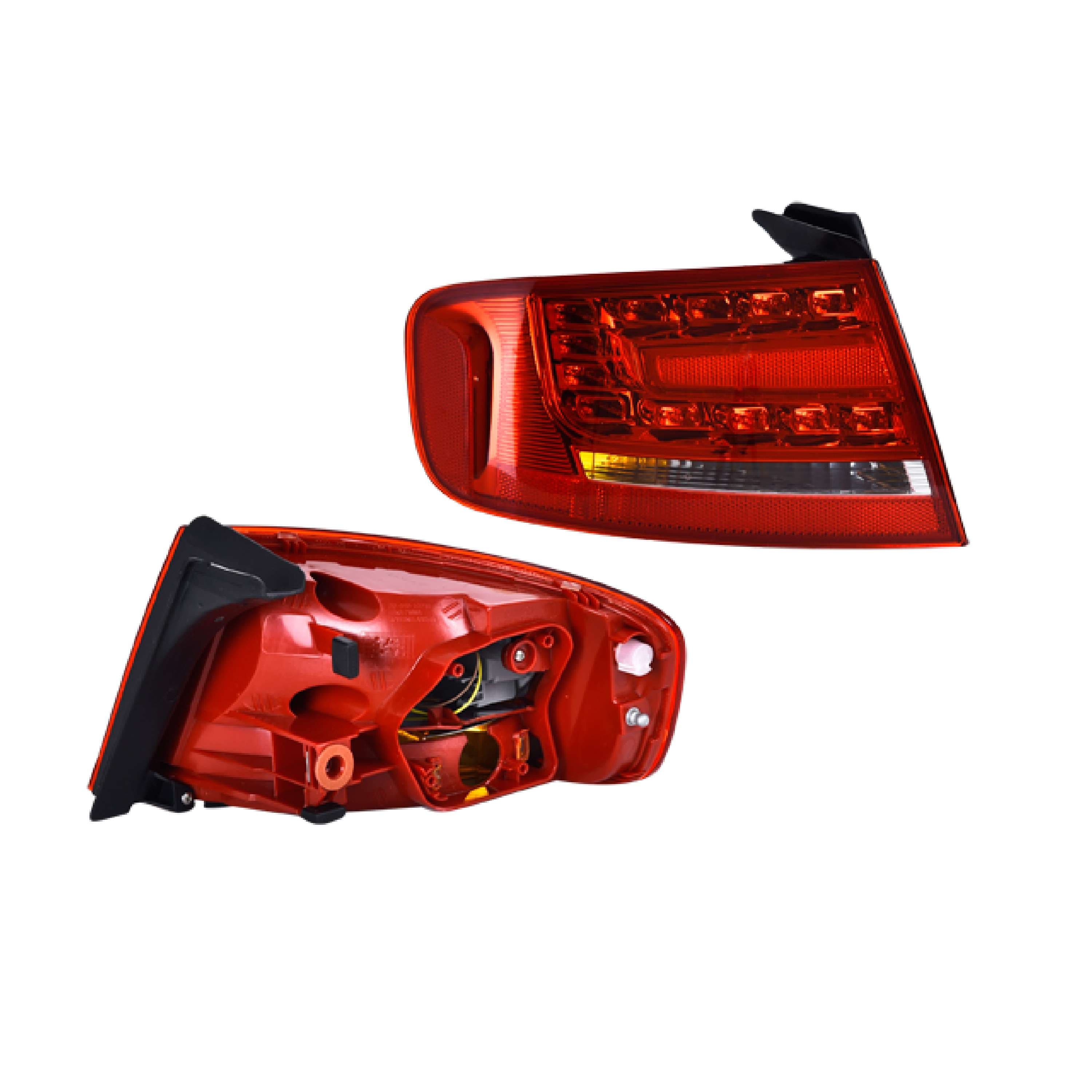 Calavera Exterior Led Audi A4 Sedan 2009-2012 Depo Izquierda