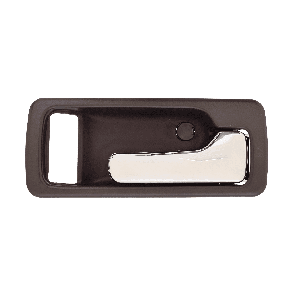 Manija Interior Honda Accord 2P Coupe 1990-1993 Con Hoyo Para Seguro Manual Gris Obscuro/Cromado Plastico Derecha Delantera Hushan