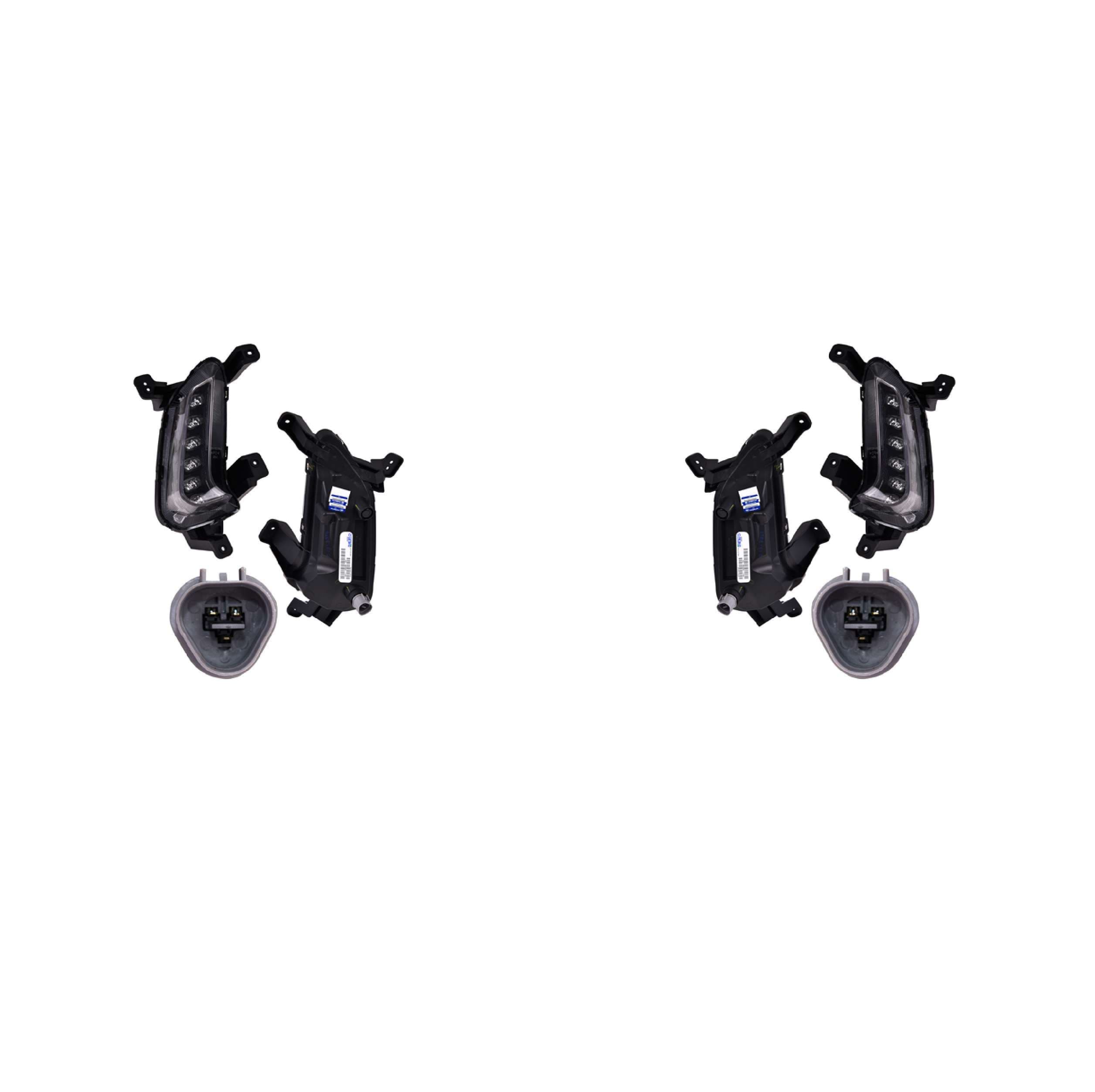 Par Cuartos Frontal P/Hyundai Elantra Con Luz De Dia 2017-2018 Depo