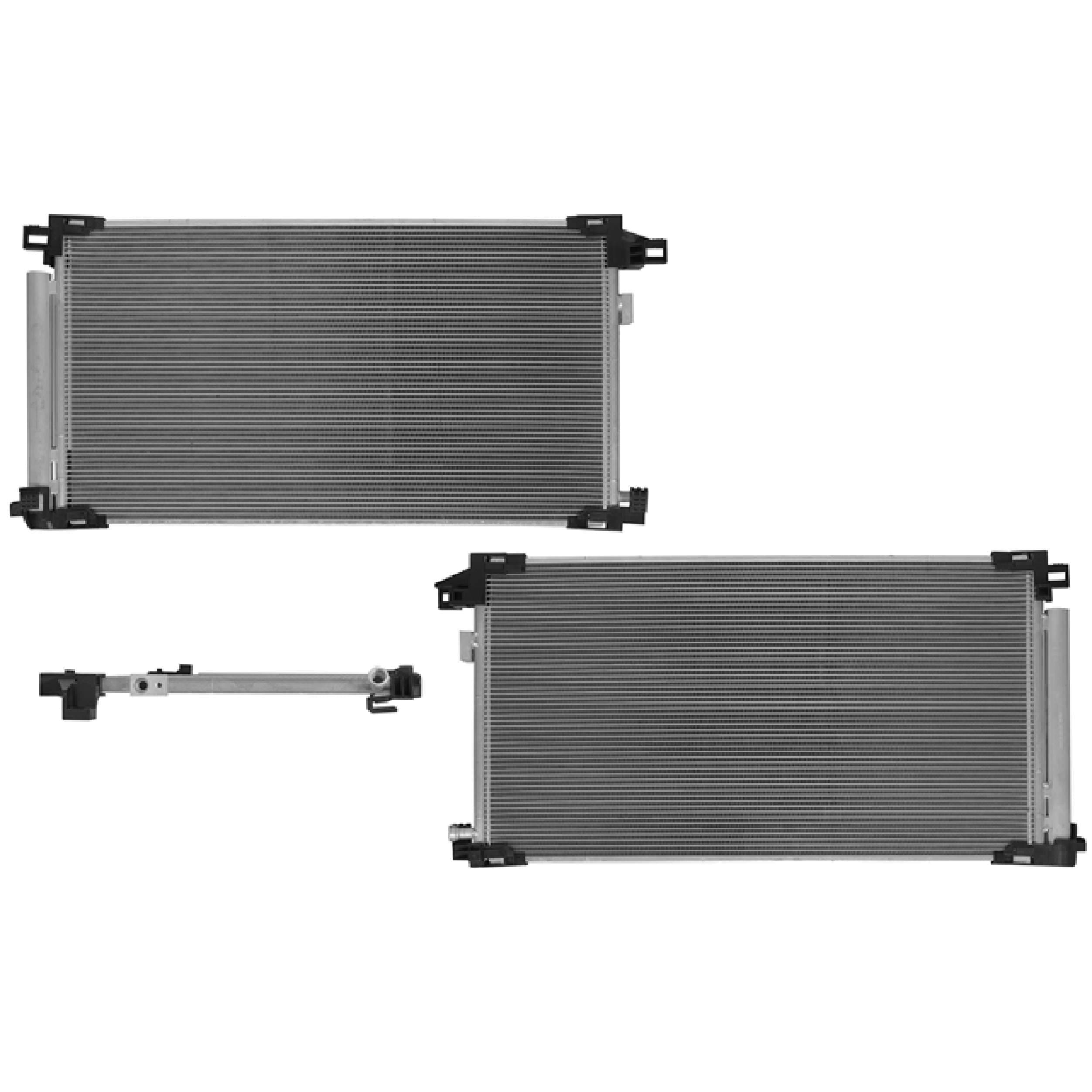 Condensador Con Desidratador Toyota Corolla 1.5 2020-2022 / Toyota Corolla 1.8 2020-2022 / Toyota Matrix 1.5 2016-2022 / Toyota Matrix 1.8 2016-2022 / Toyota Prius 2016-2022 / Toyota Prius C 2019-2022