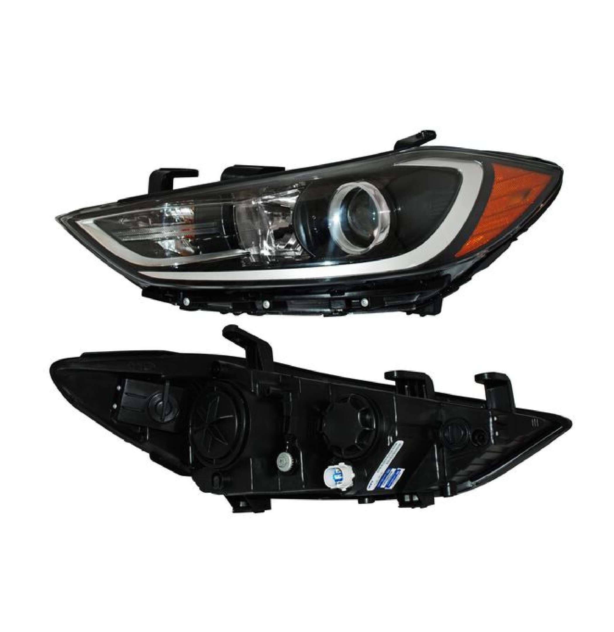 Faro Para Hyundai Elantra 2017-2018 Izquierdo