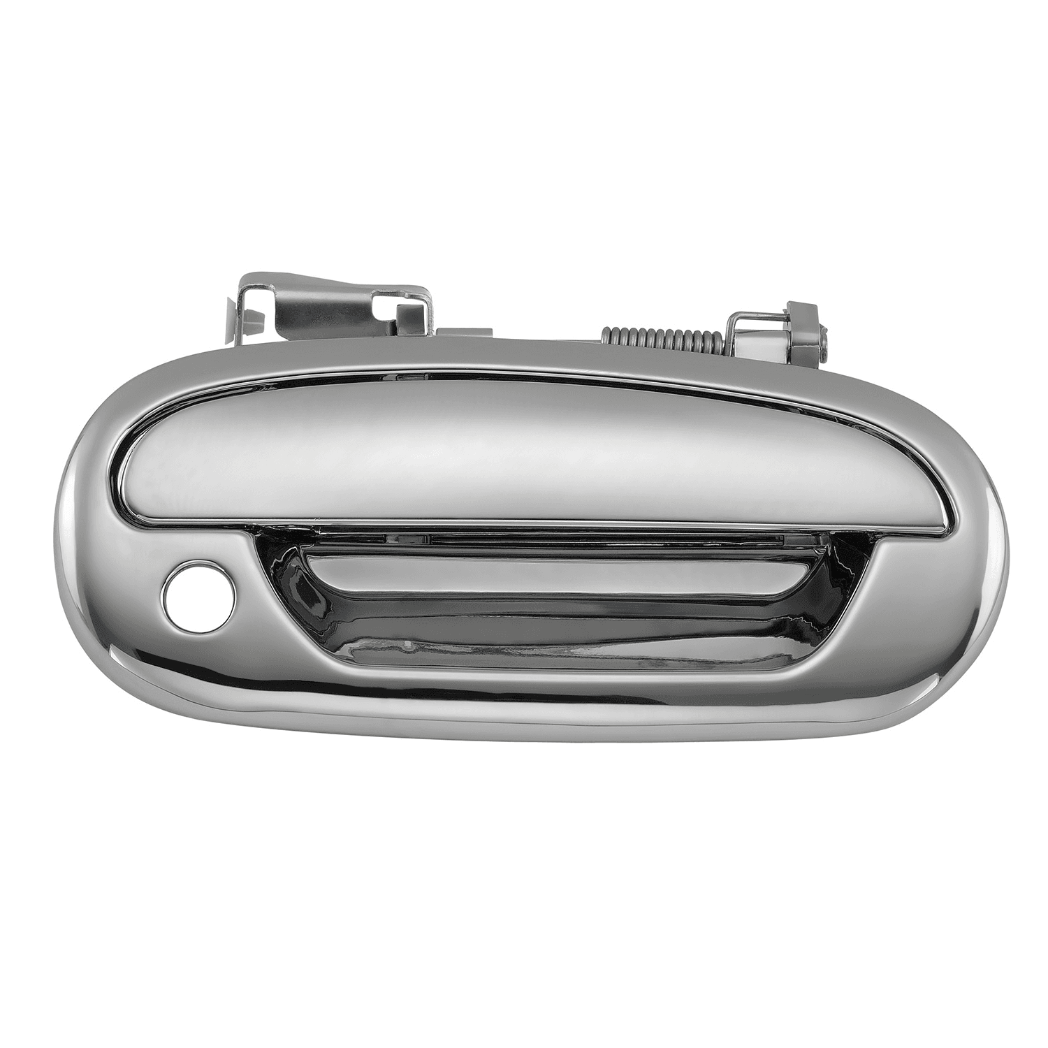 Manija Exterior Lincoln Navigator 1998-2002 Con Hoyo Para Llave Cromada Plastico Derecha Delantera Hushan