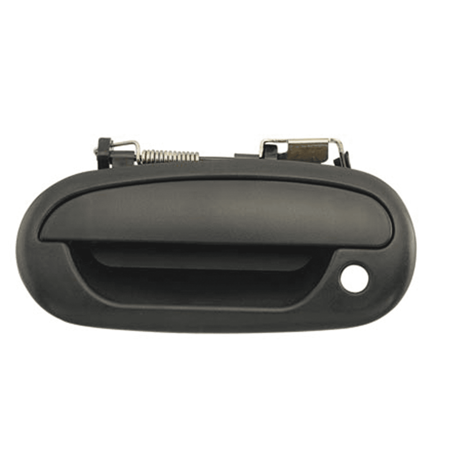 Manija Exterior Ford F-150/F-250 1997-2008 Con Hoyo Para Llave Corrugada Negra Izquierdo Delantera Hushan