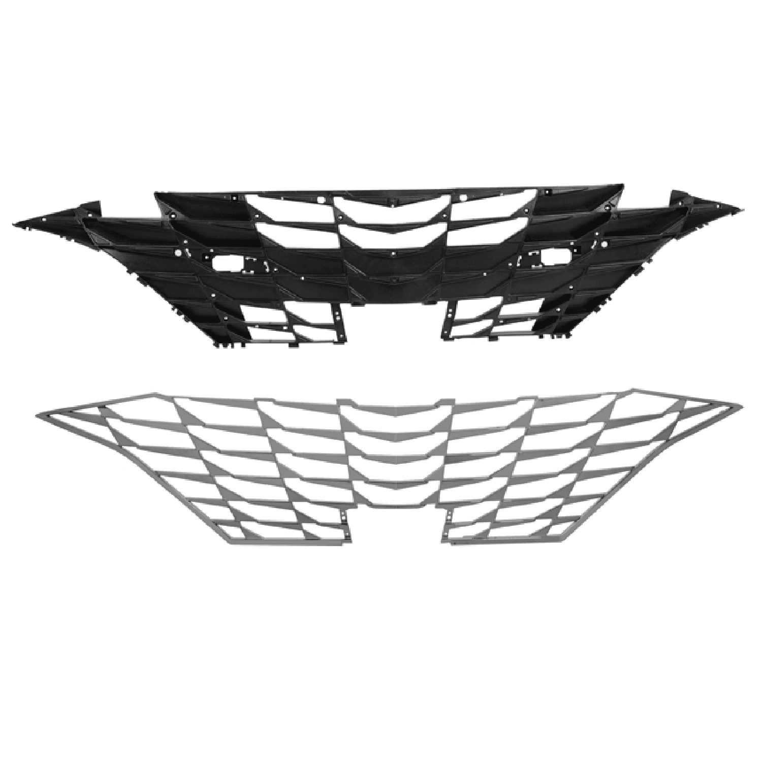 Parrilla Moldura Cromada P/Hyundai Elantra 2021-2023