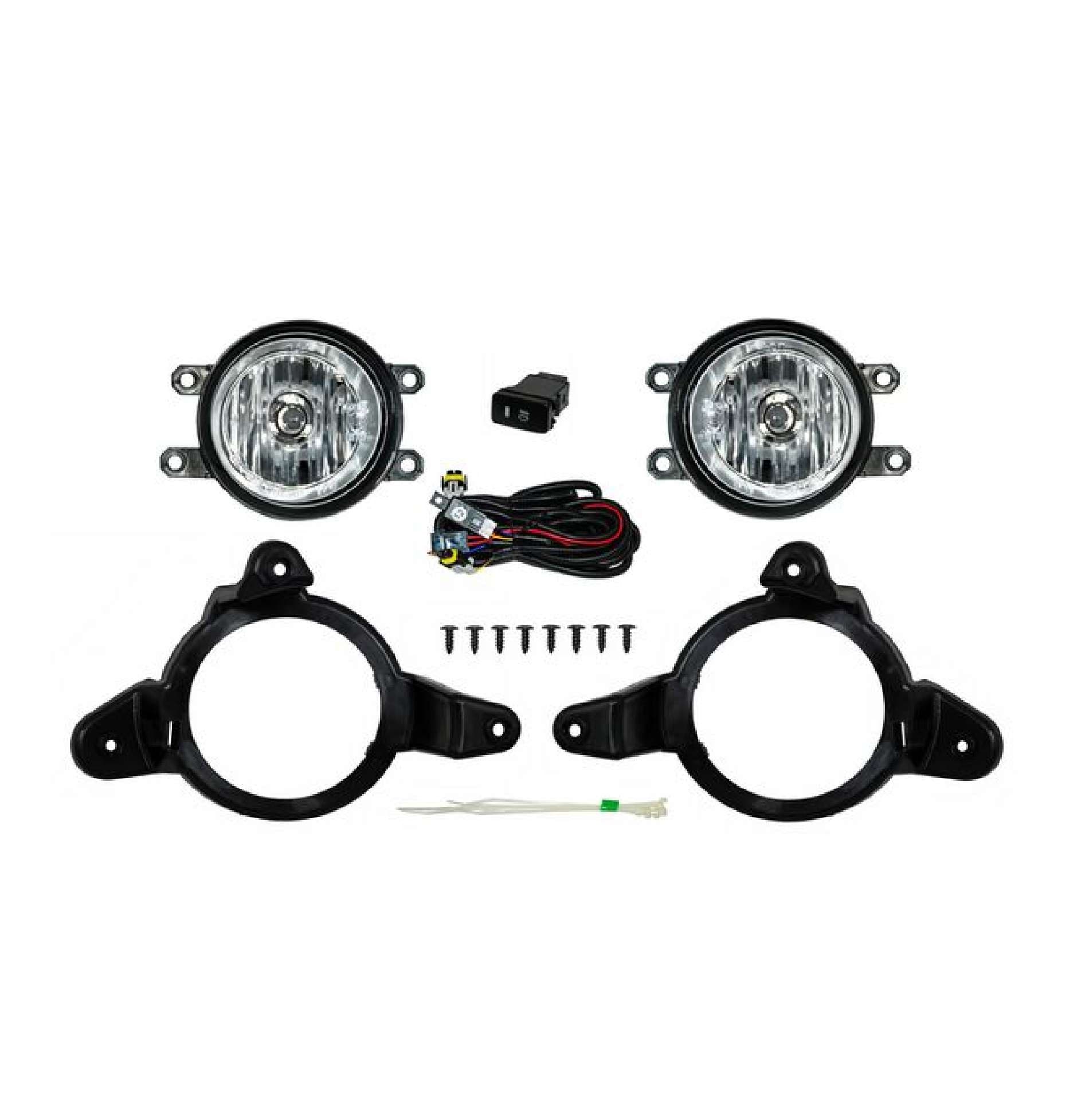 Faro Niebla Toyota Chr 2018-2019 Con Base Juego