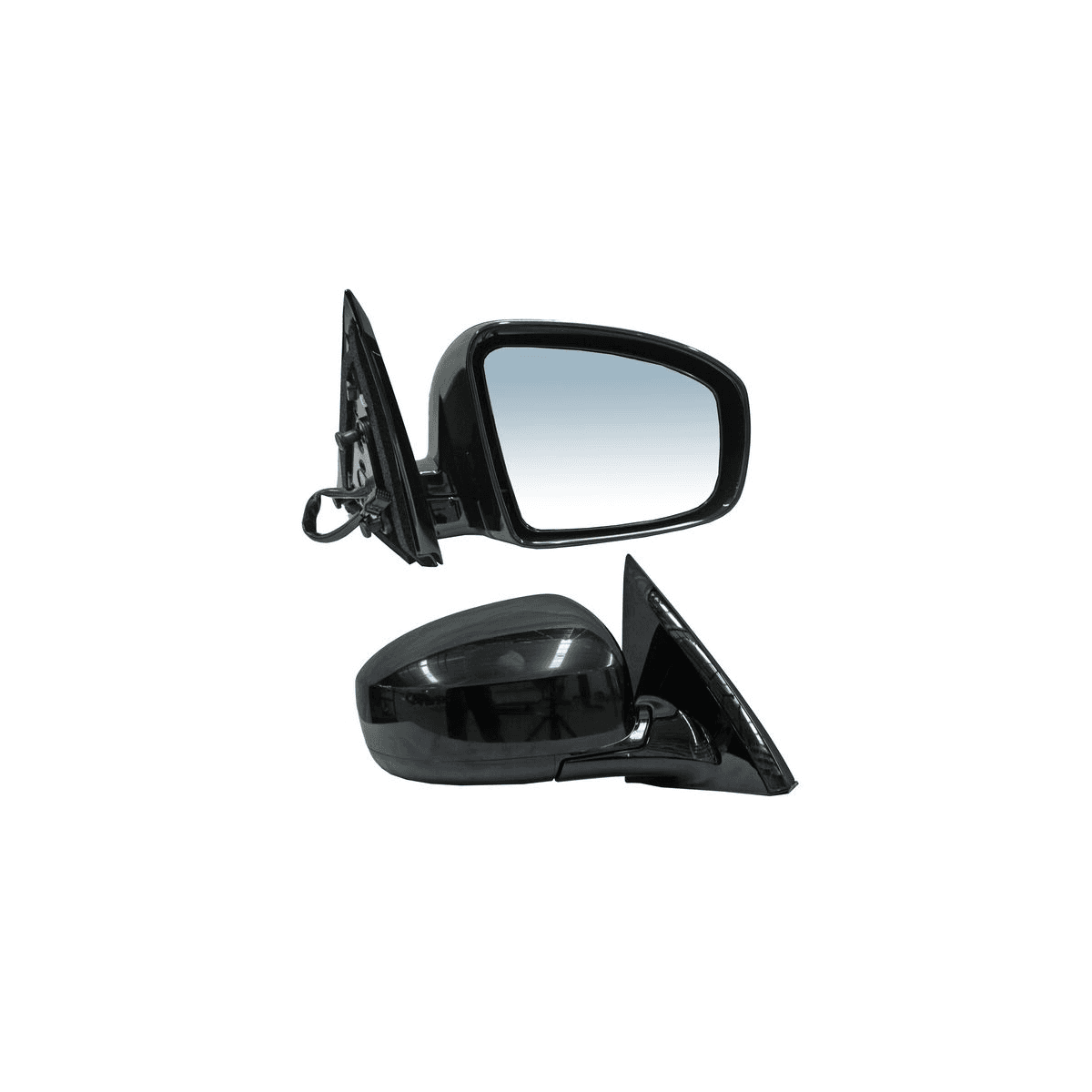 Espejo Nissan Pathfinder Sense/ Platinum/ Advance/ Sv/ S/ Sl 2013-2016 Electrico Con Desempañante Para Pintar Autoabatible Derecho
