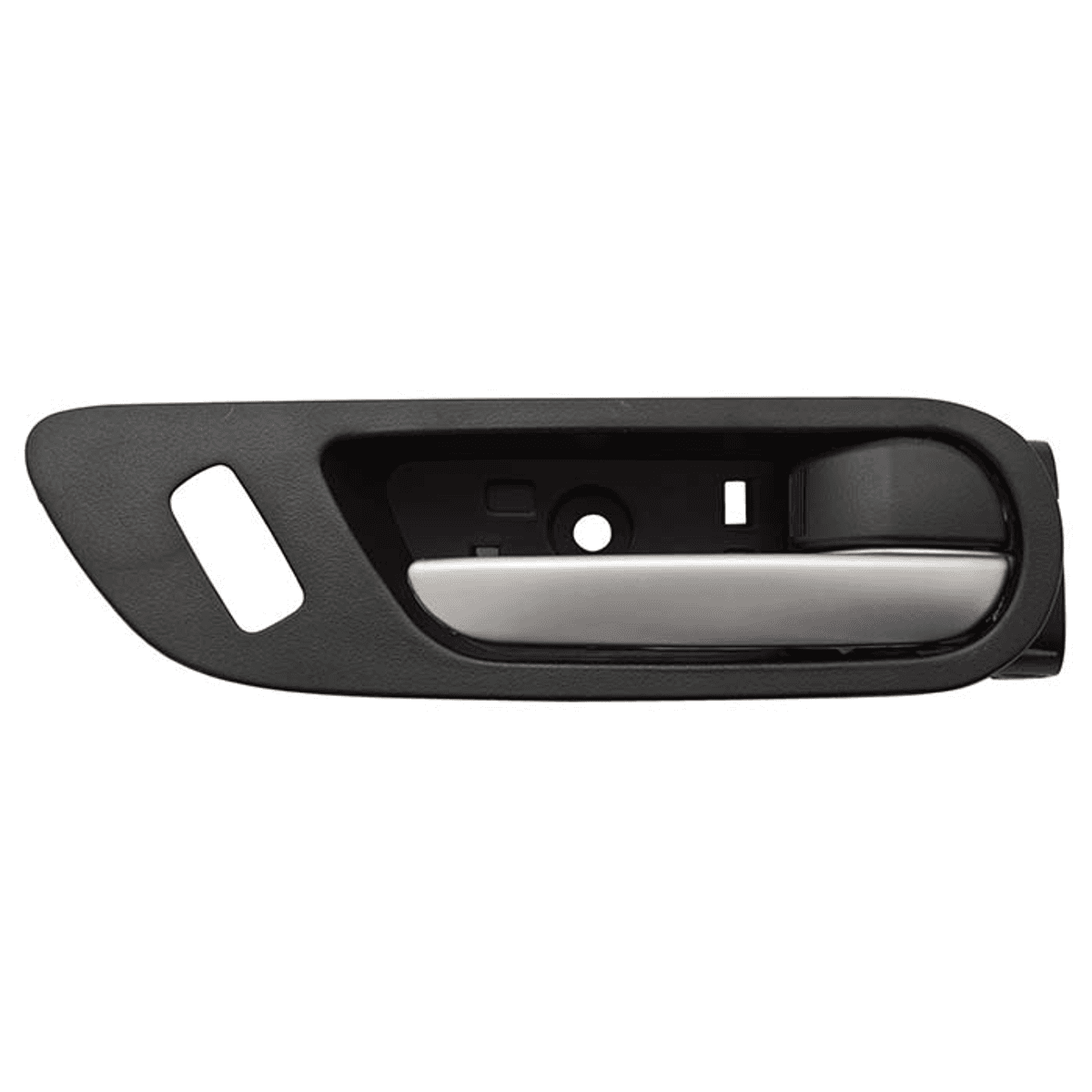 Manija Interior Mazda 3 2010-2013 Con Hoyo Para Seguro Negro/Plata Plastico Derecha Delantera Hushan