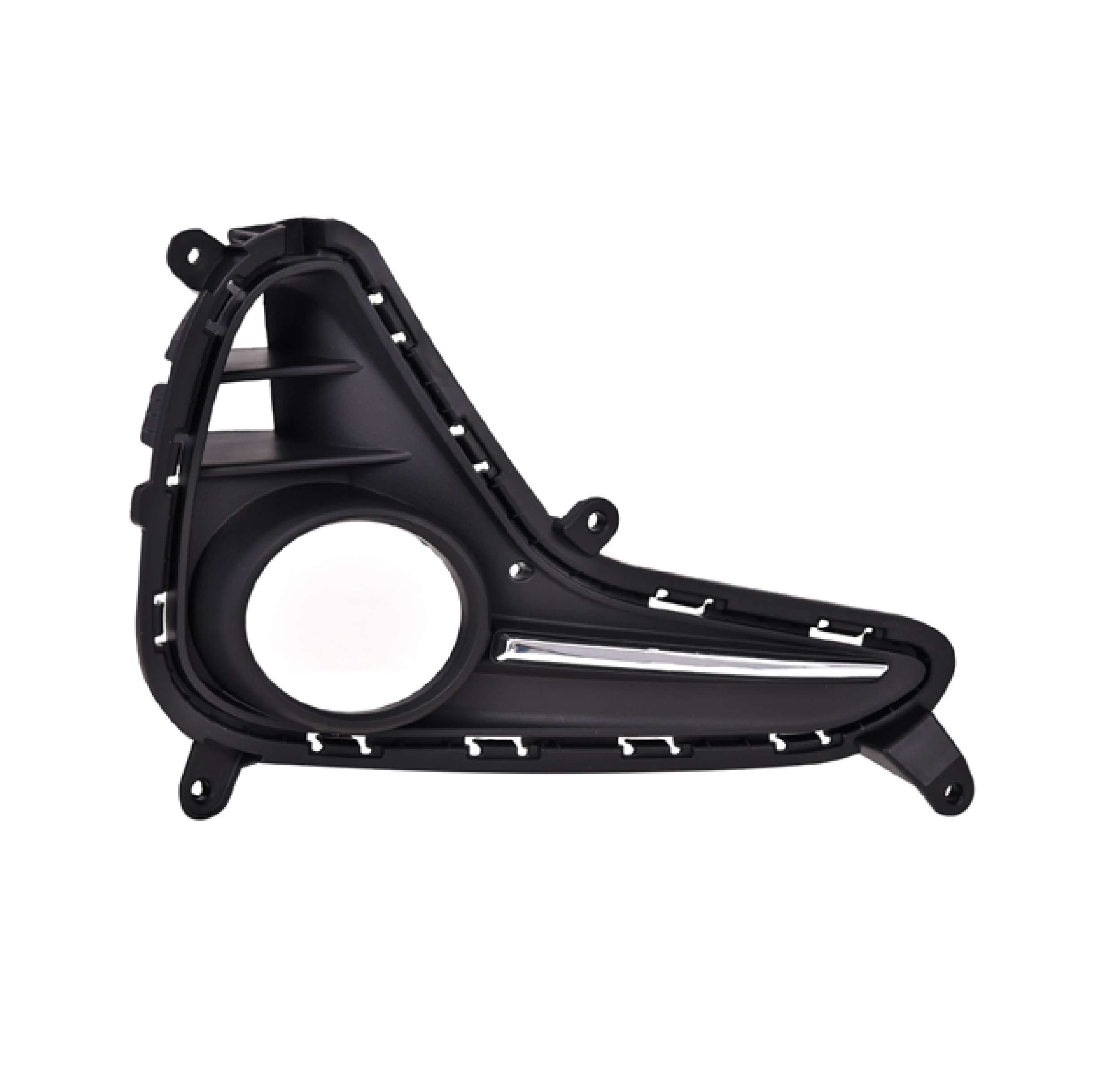 Rejilla Derecha Con Moldura P/Hyundai Grand I10 / I10 2018-2020